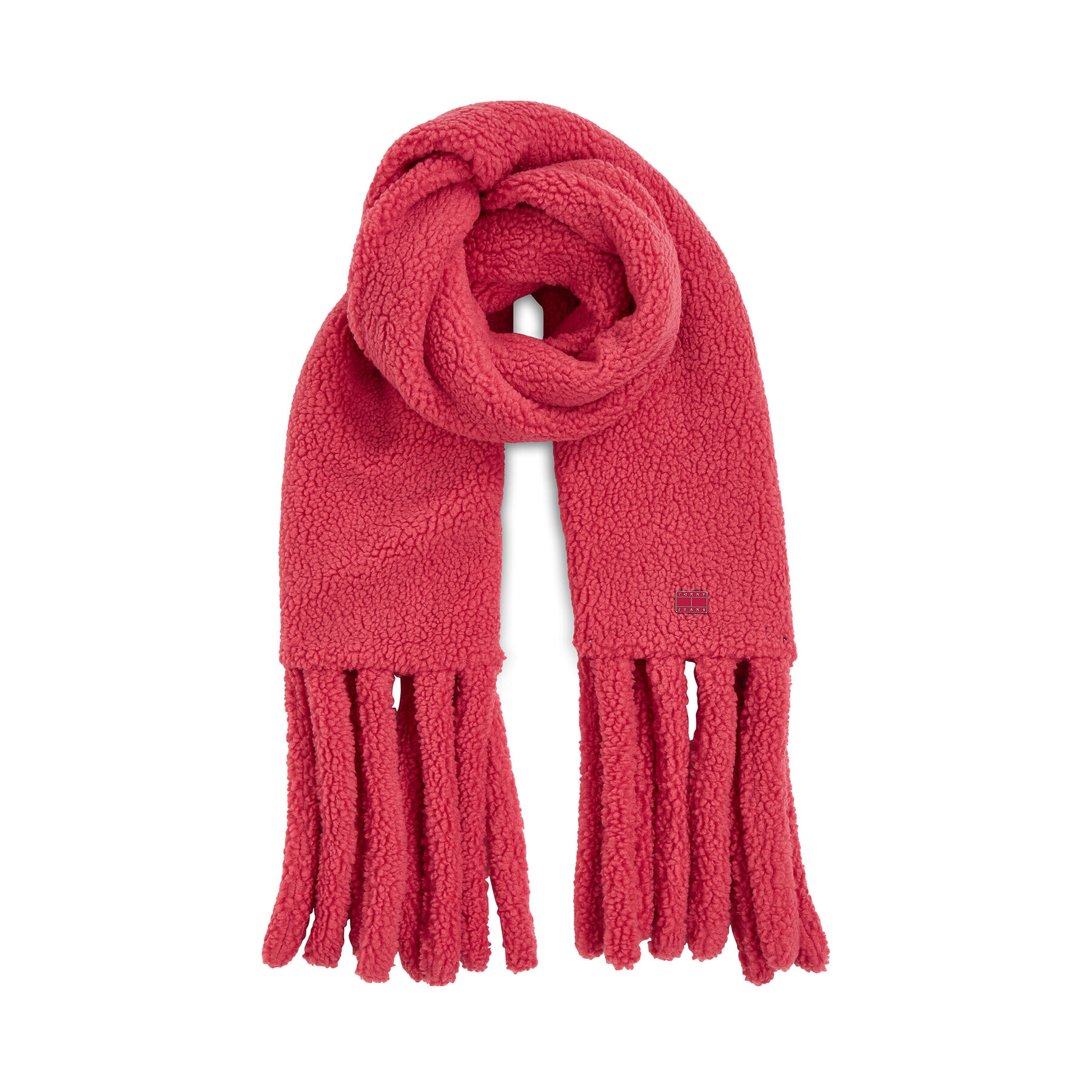 Tommy Jeans Šál Tjw Cosy Knit Fancy Scarf AW0AW15476 Růžová - Pepit.cz