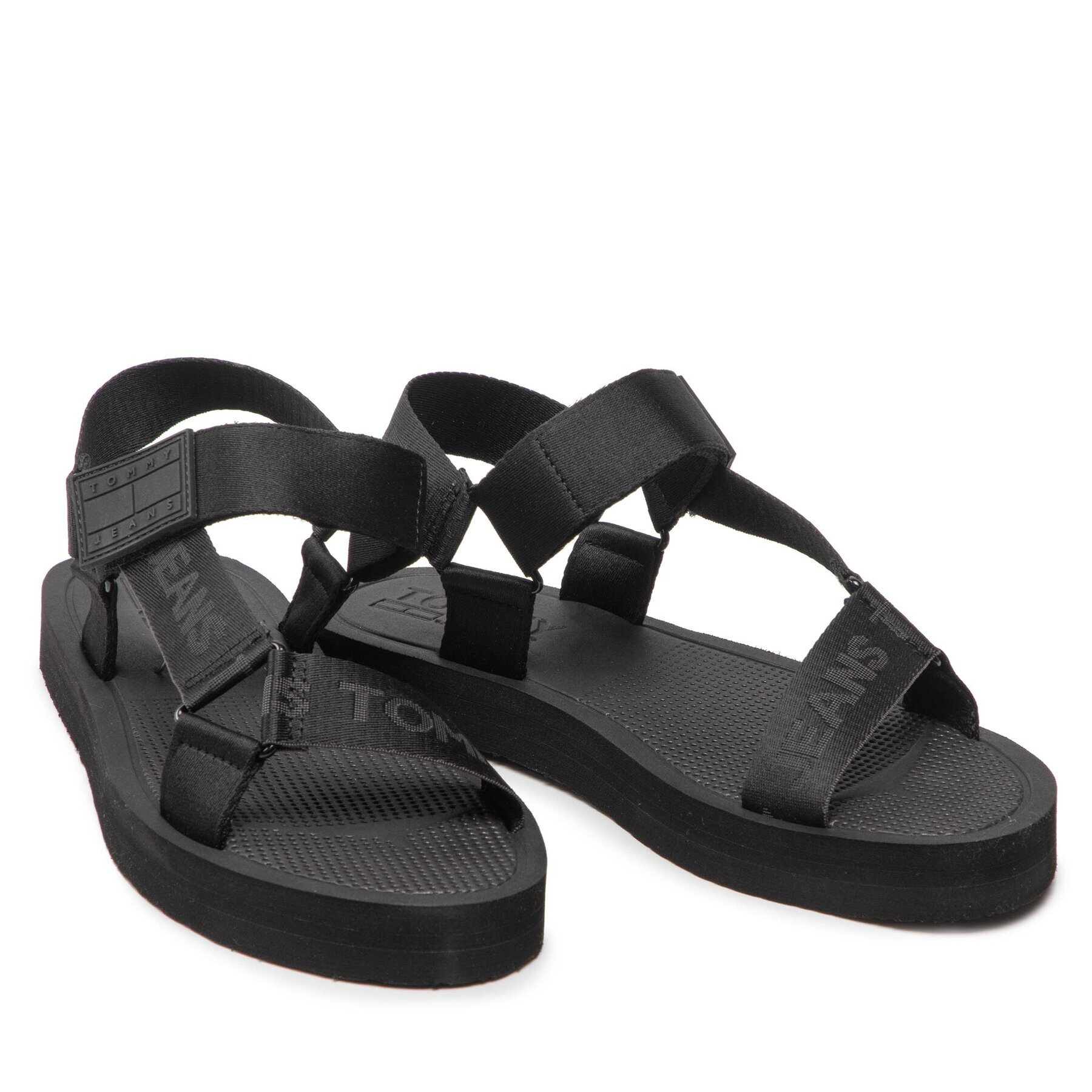 Tommy Jeans Sandály Mens Eva Sandal EM0EM00976 Černá - Pepit.cz