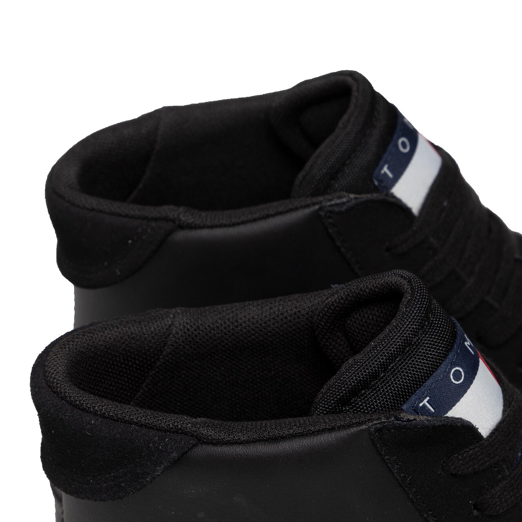 Tommy Jeans Sneakersy Retro Vulc High Tjm Leather Černá - Pepit.cz