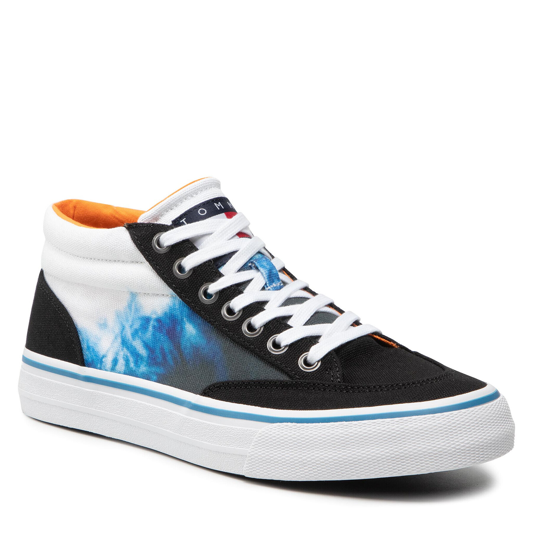 Tommy Jeans Sneakersy Tie Dye Mid EM0EM00949 Barevná - Pepit.cz