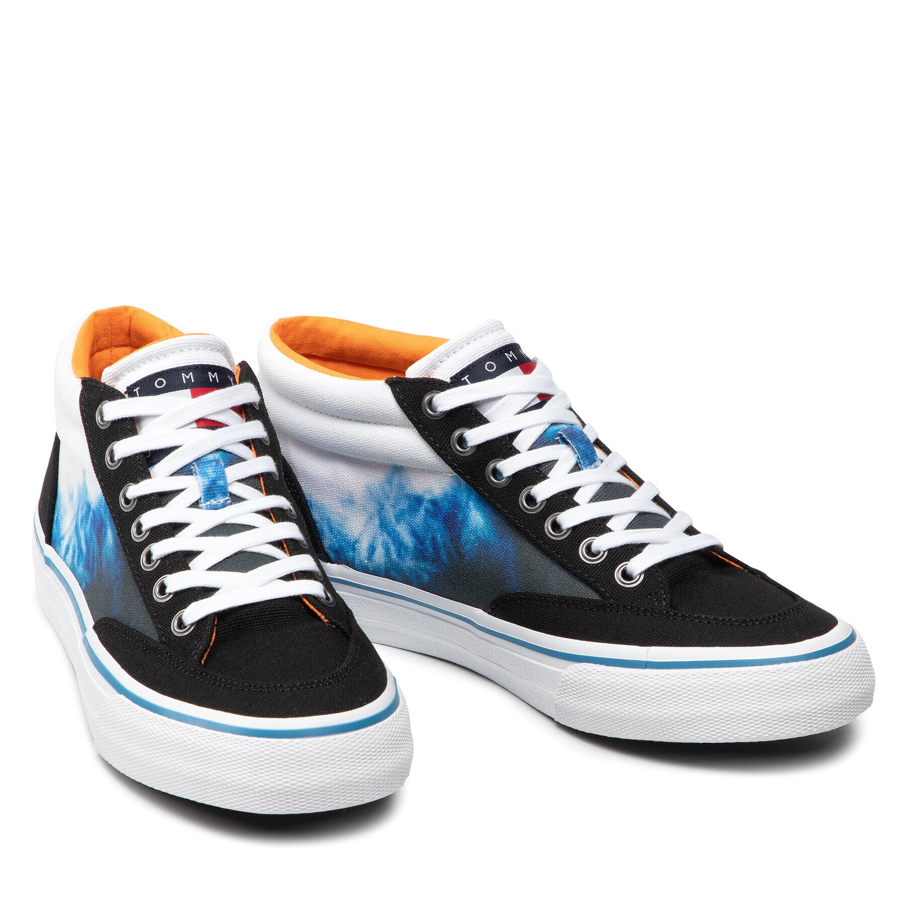 Tommy Jeans Sneakersy Tie Dye Mid EM0EM00949 Barevná - Pepit.cz