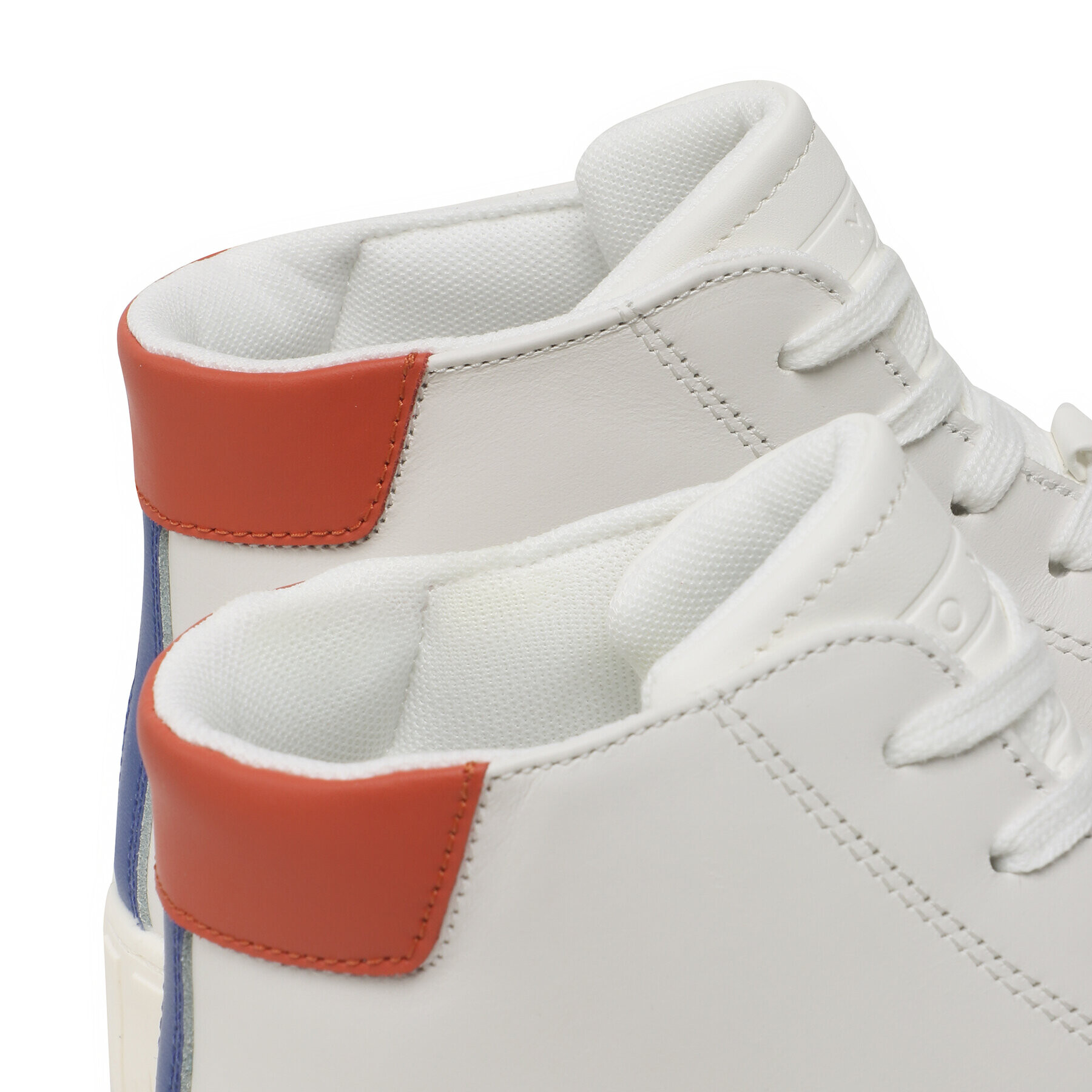 Tommy Jeans Sneakersy Tjm Outsole Mid Cut EM0EM01218 Bílá - Pepit.cz