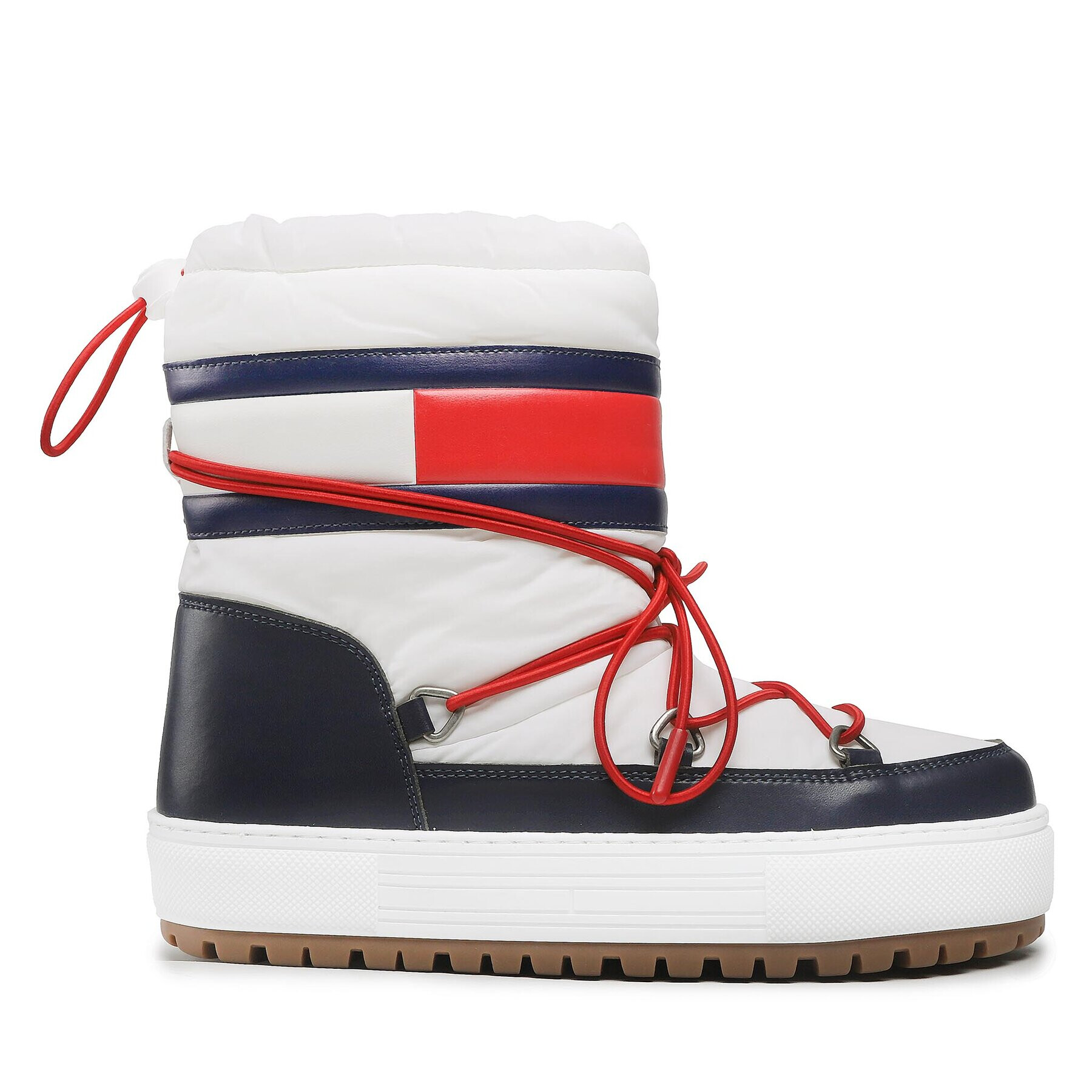 Tommy Jeans Sněhule Snowboot Low EN0EN02162 Bílá - Pepit.cz