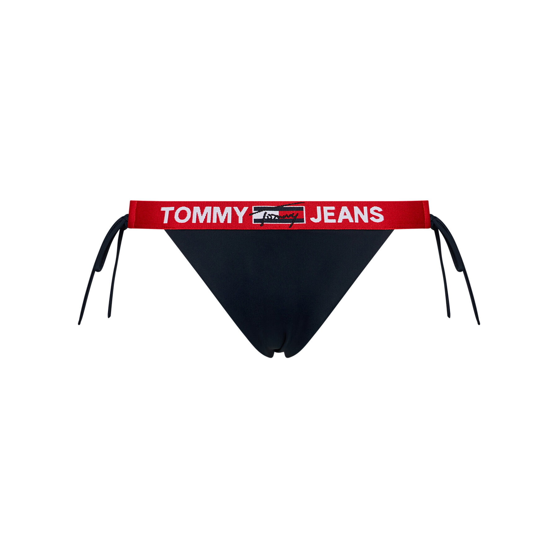 Tommy Jeans Spodní část bikin Cheeky String UW0UW02944 Tmavomodrá - Pepit.cz