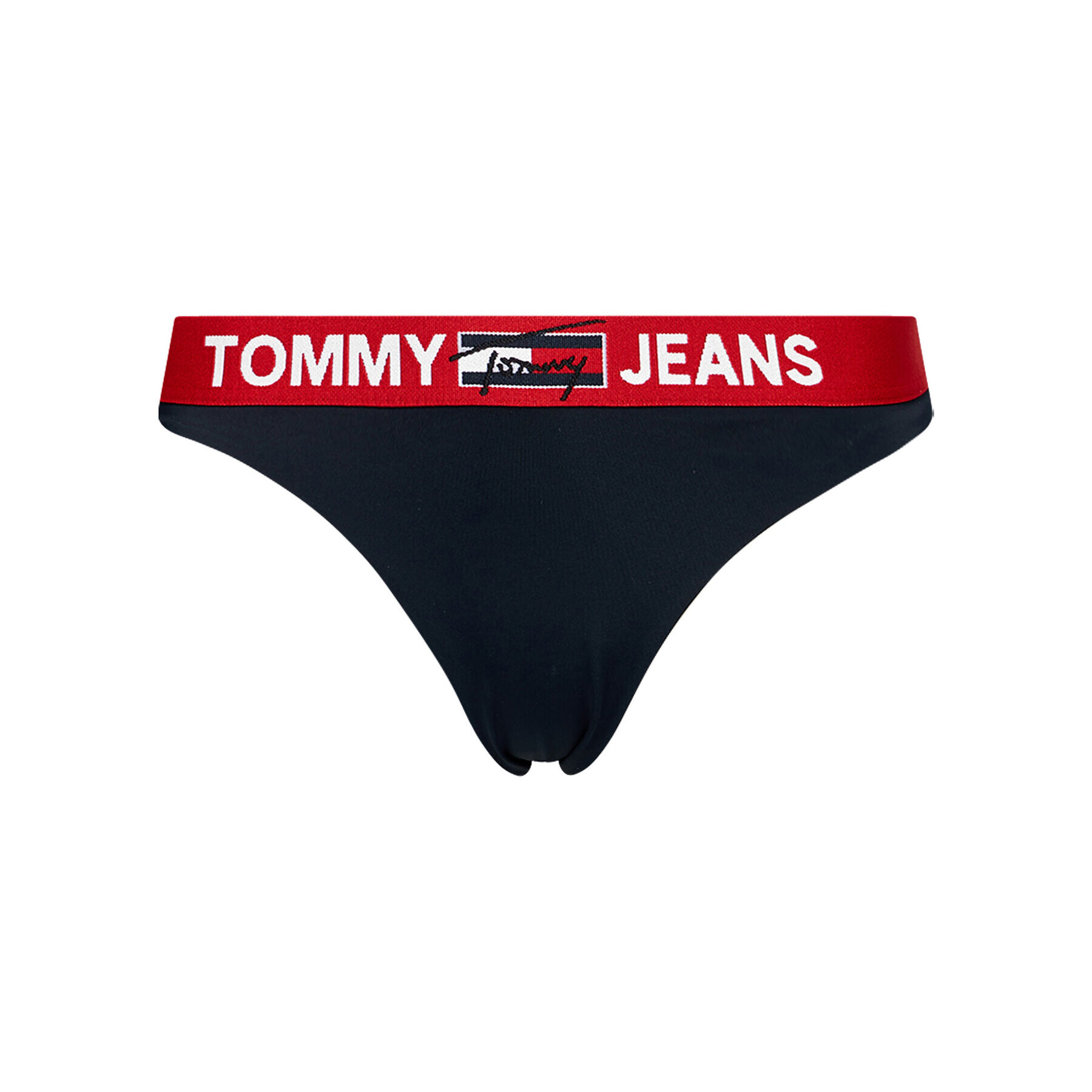 Tommy Jeans Spodní část bikin UW0UW02942 Tmavomodrá - Pepit.cz