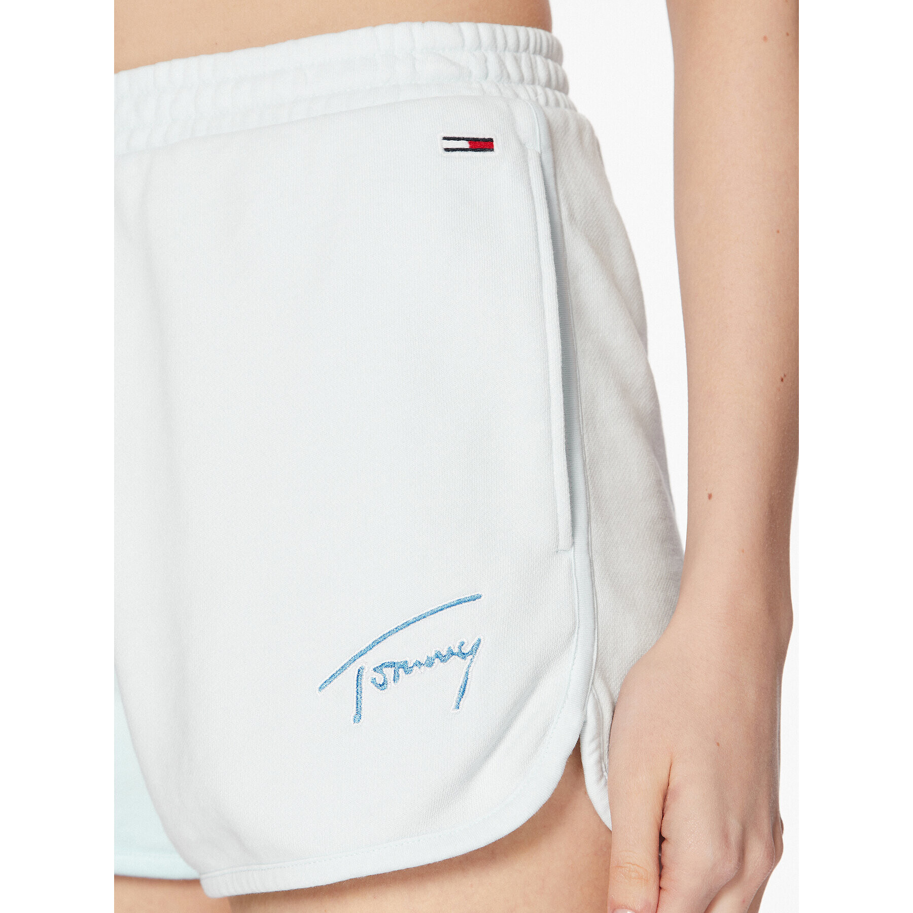 Tommy Jeans Sportovní kraťasy Dip Dye Signature DW0DW15382 Modrá Regular Fit - Pepit.cz