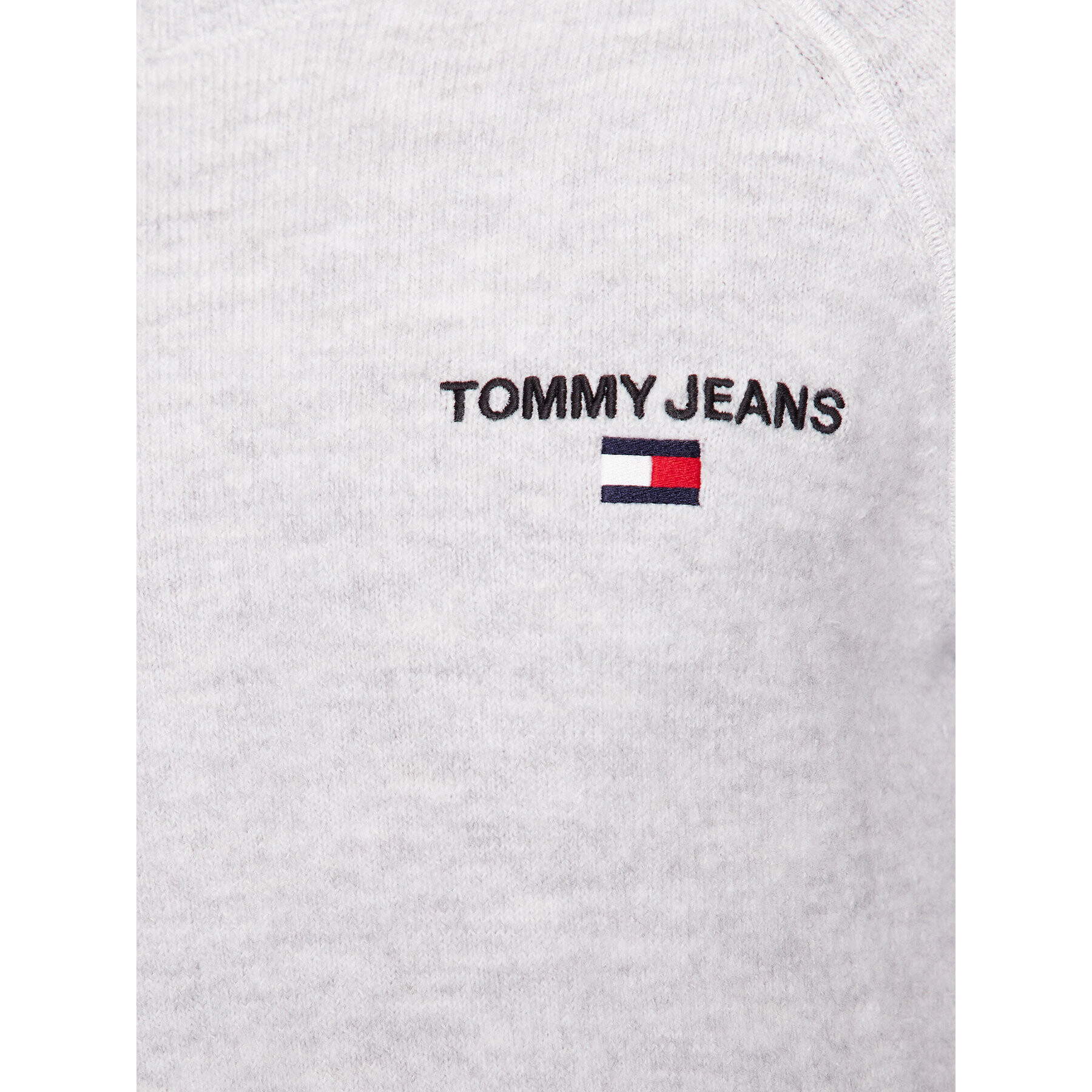 Tommy Jeans Svetr DM0DM17756 Šedá Regular Fit - Pepit.cz