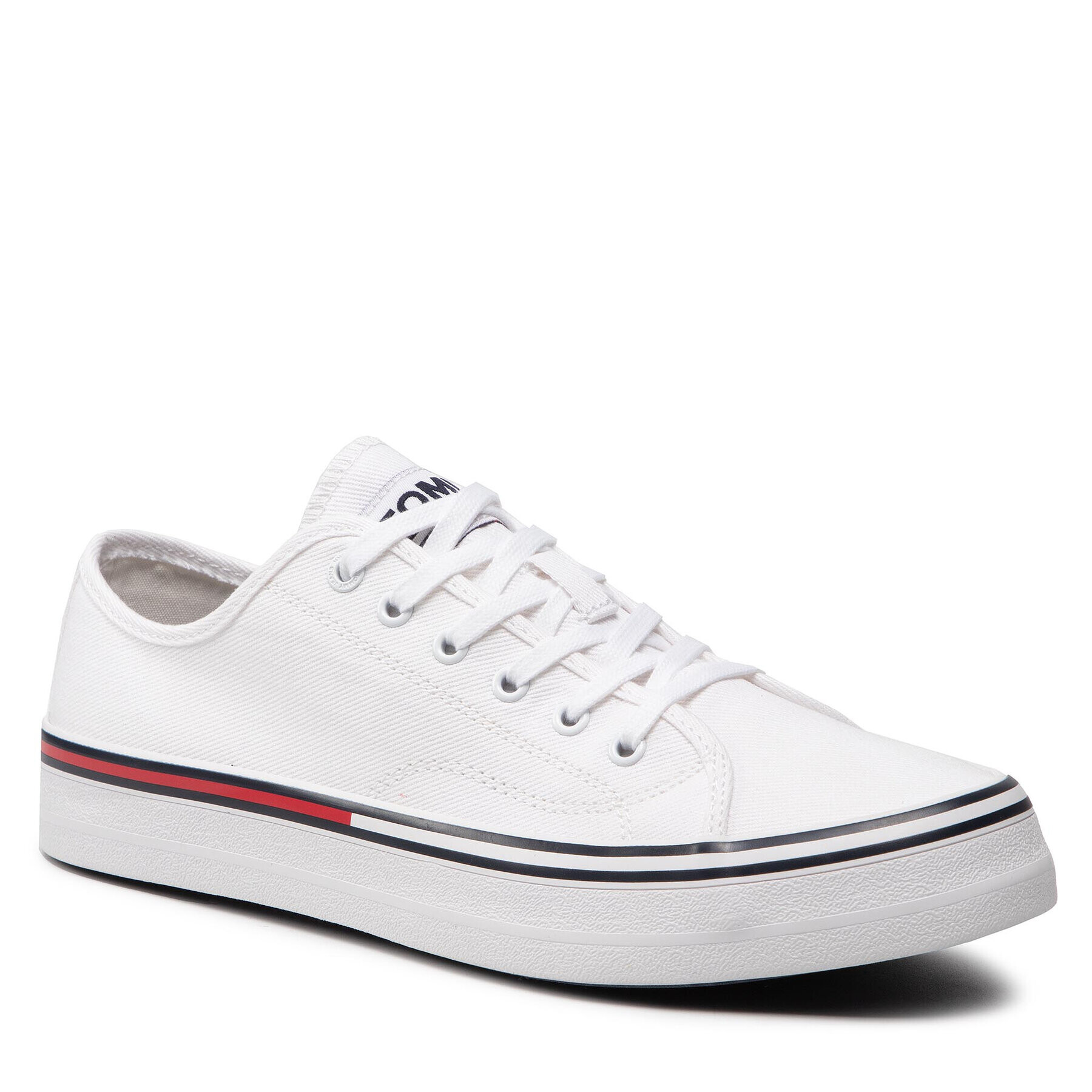 Tommy Jeans Tenisky Essential Low Cut EM0EM00962 Bílá - Pepit.cz