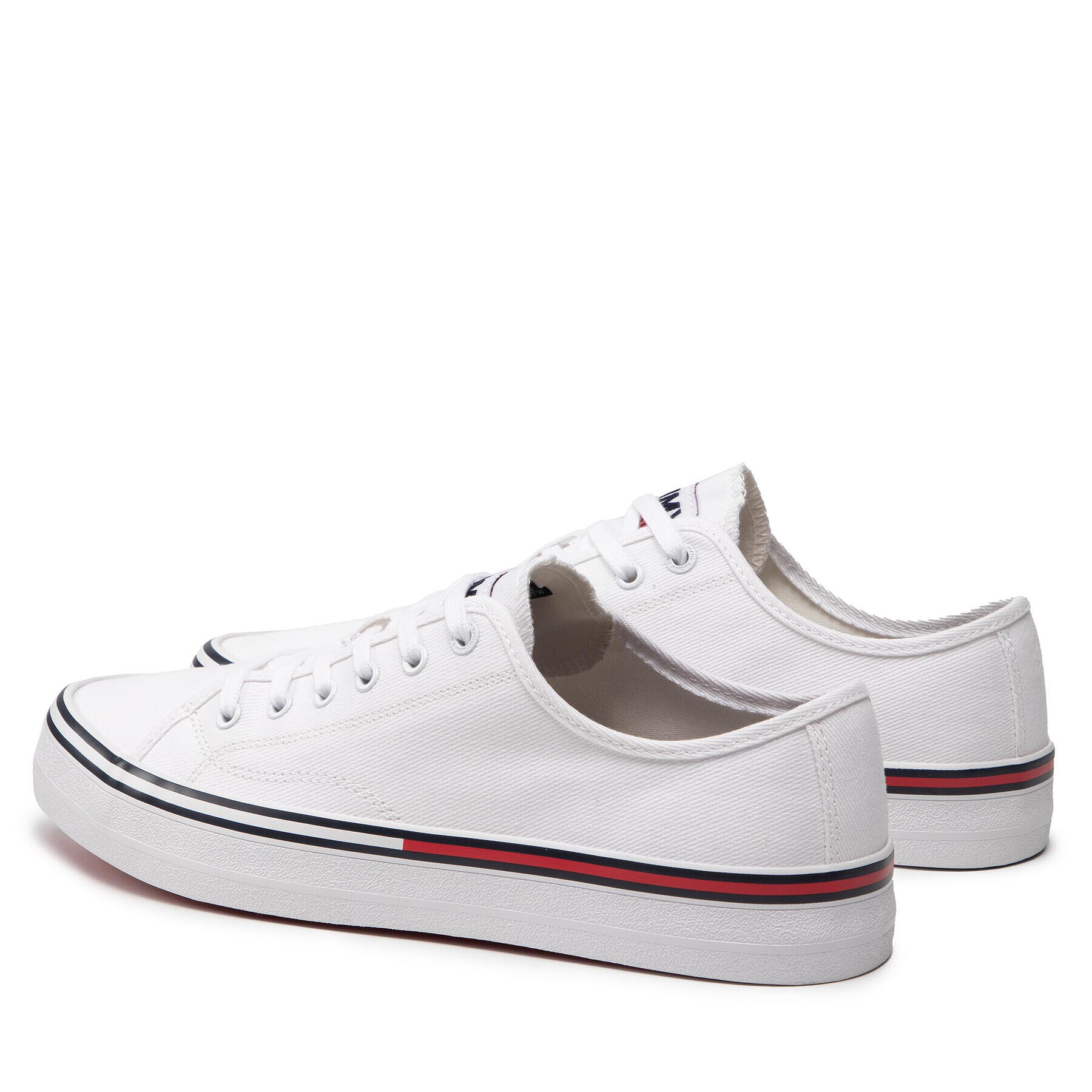 Tommy Jeans Tenisky Essential Low Cut EM0EM00962 Bílá - Pepit.cz