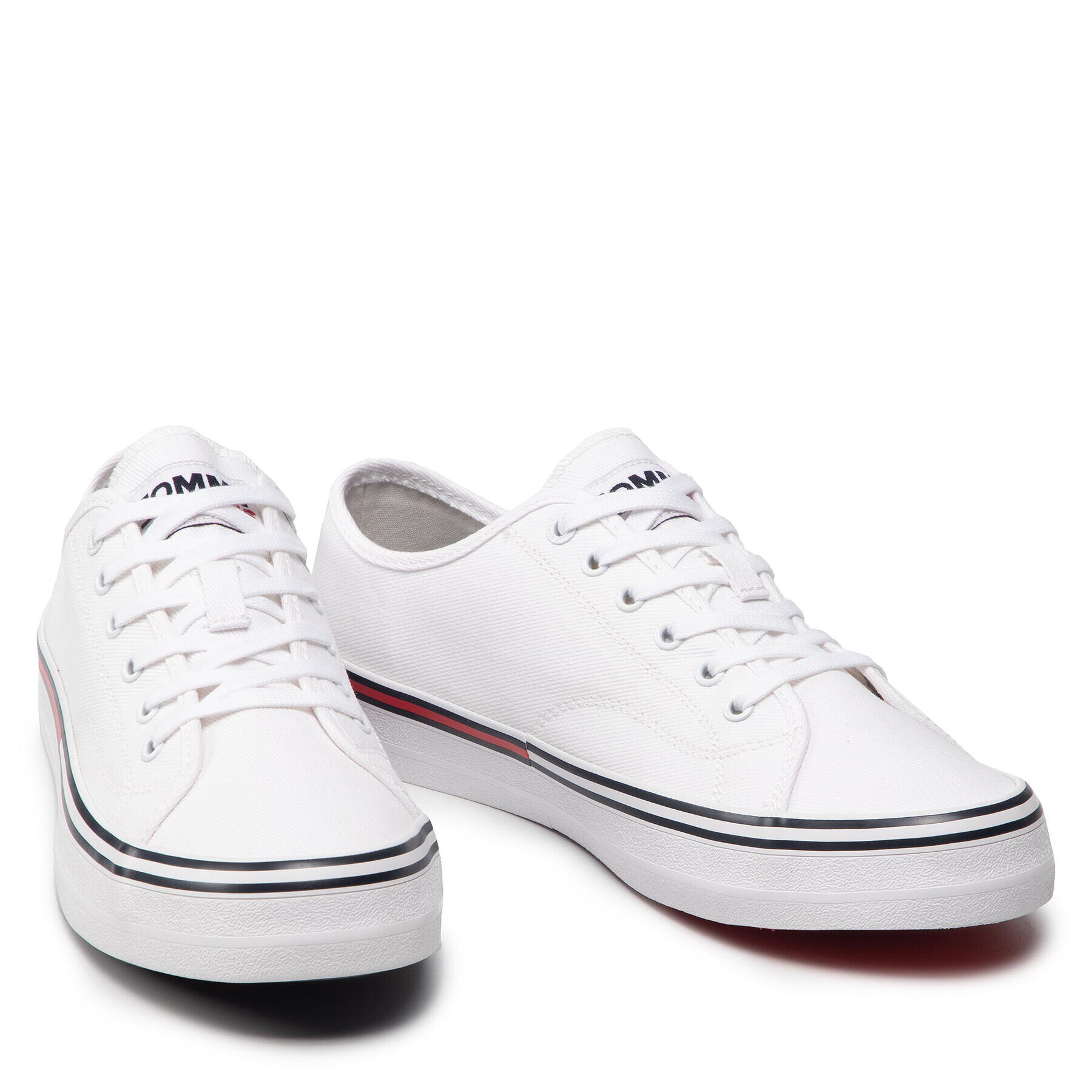 Tommy Jeans Tenisky Essential Low Cut EM0EM00962 Bílá - Pepit.cz