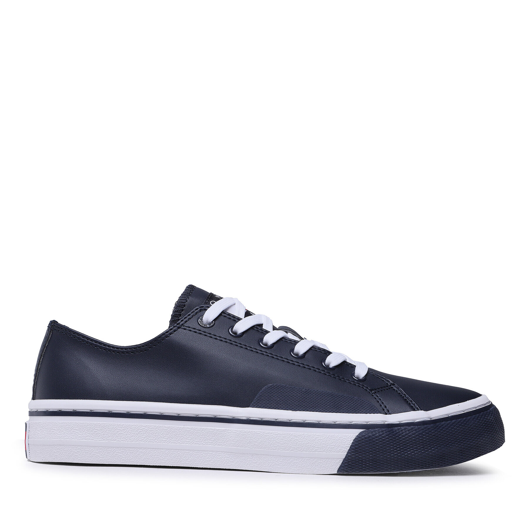 Tommy Jeans Tenisky Lace Vulc Ess EM0EM01047 Tmavomodrá - Pepit.cz