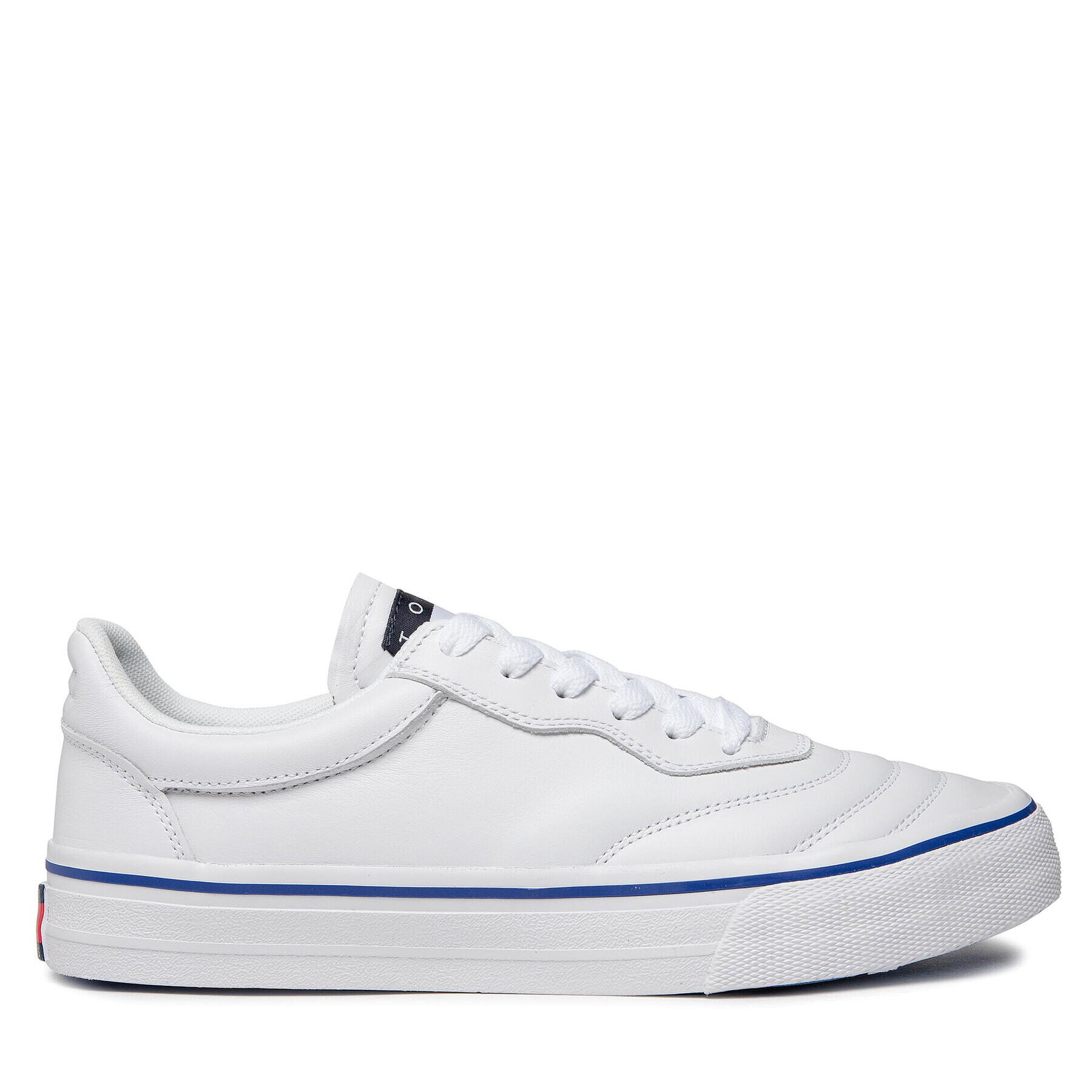 Tommy Jeans Tenisky Leather Soccer Vulc EM0EM01026 Bílá - Pepit.cz