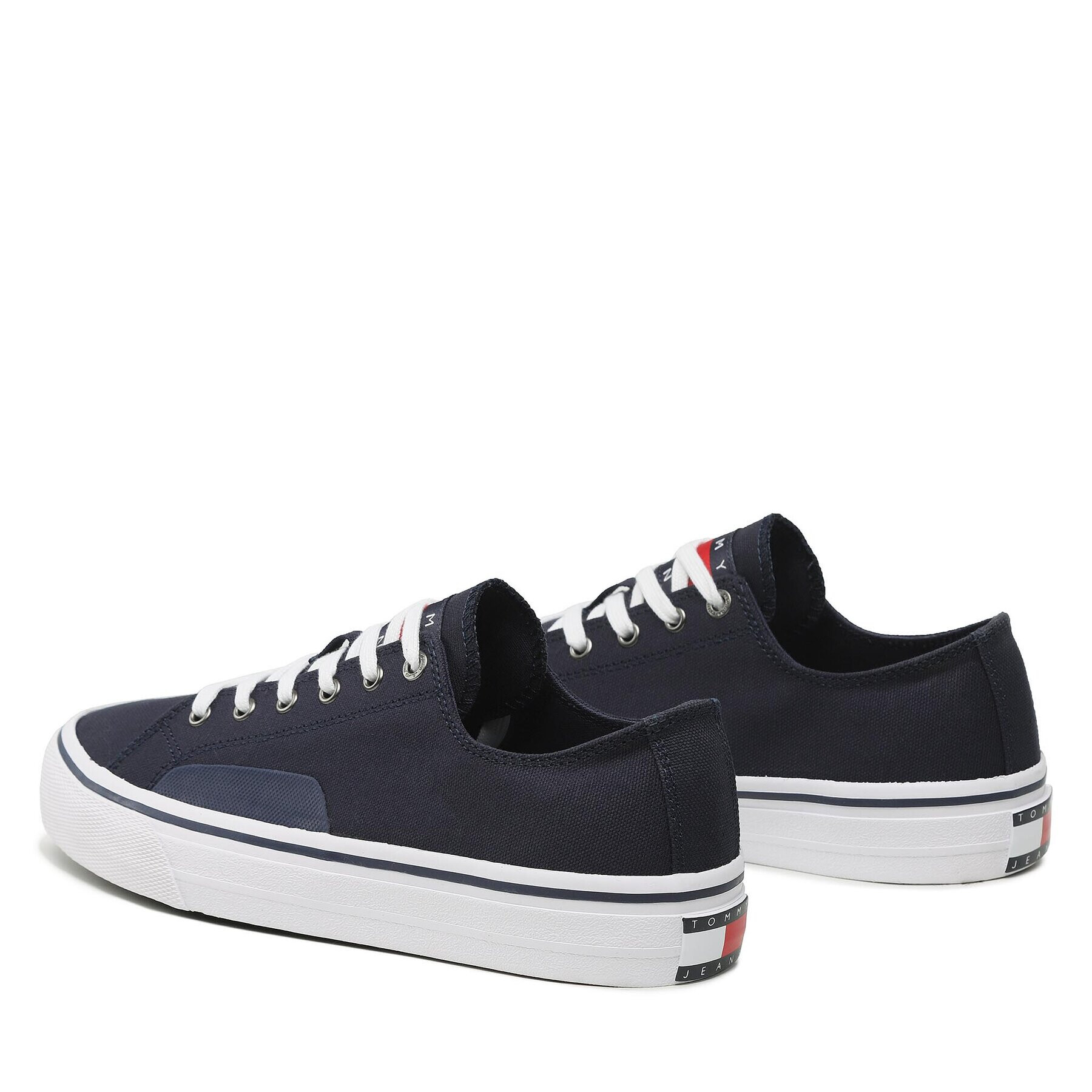 Tommy Jeans Tenisky Skate Canvas Ess EM0EM01175 Tmavomodrá - Pepit.cz