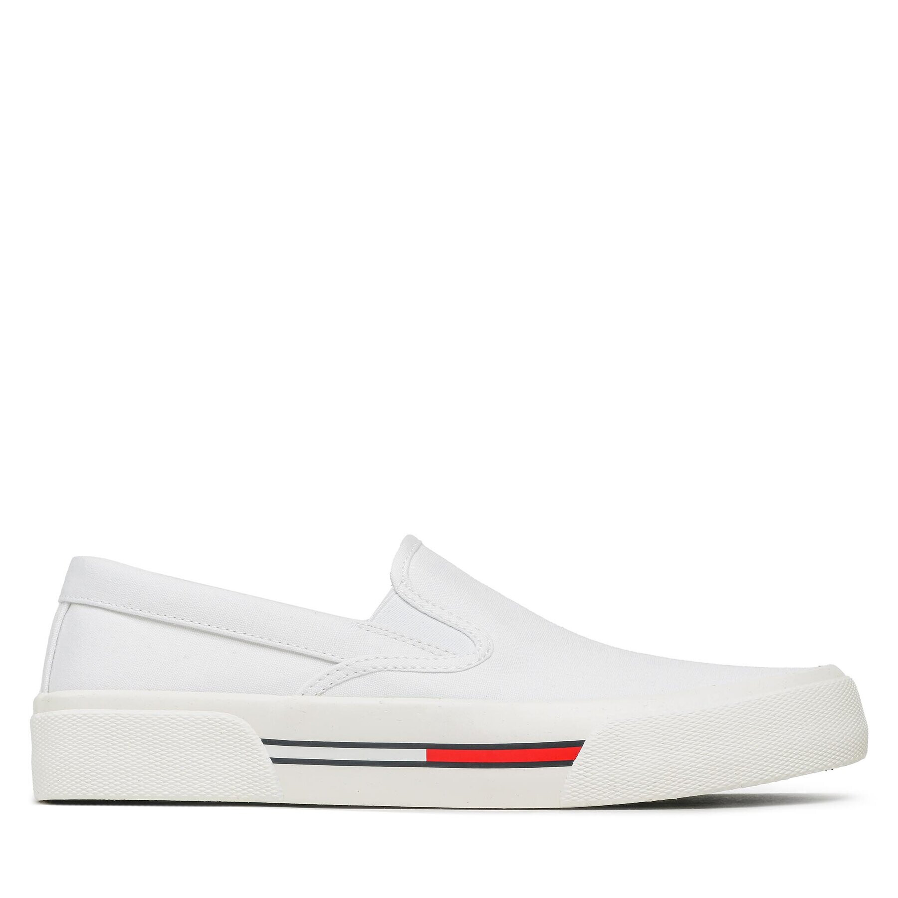 Tommy Jeans Tenisky Slip On Canvas Color EM0EM01156 Bílá - Pepit.cz