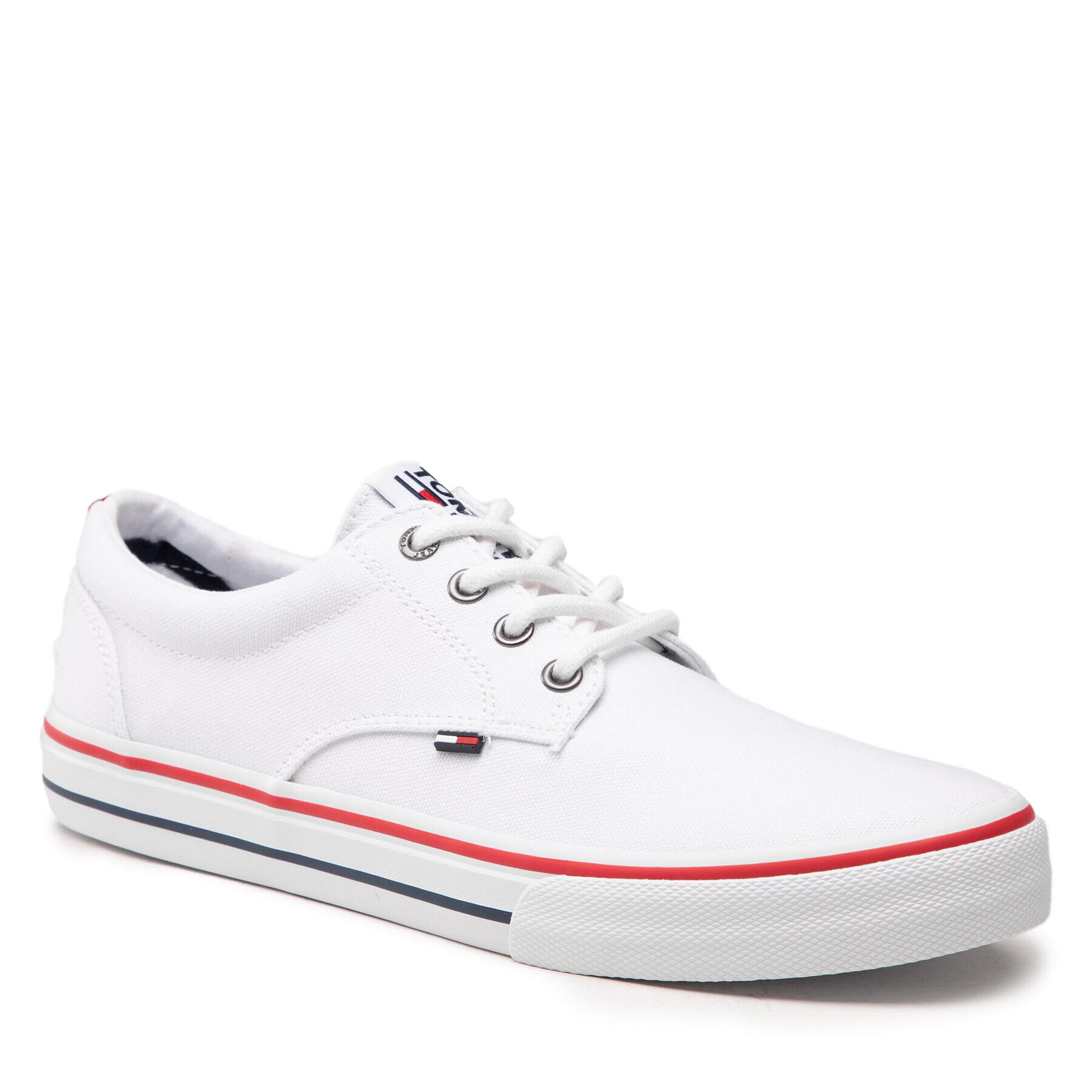 Tommy Jeans Tenisky Textile Sneaker EM0EM00001 Bílá - Pepit.cz