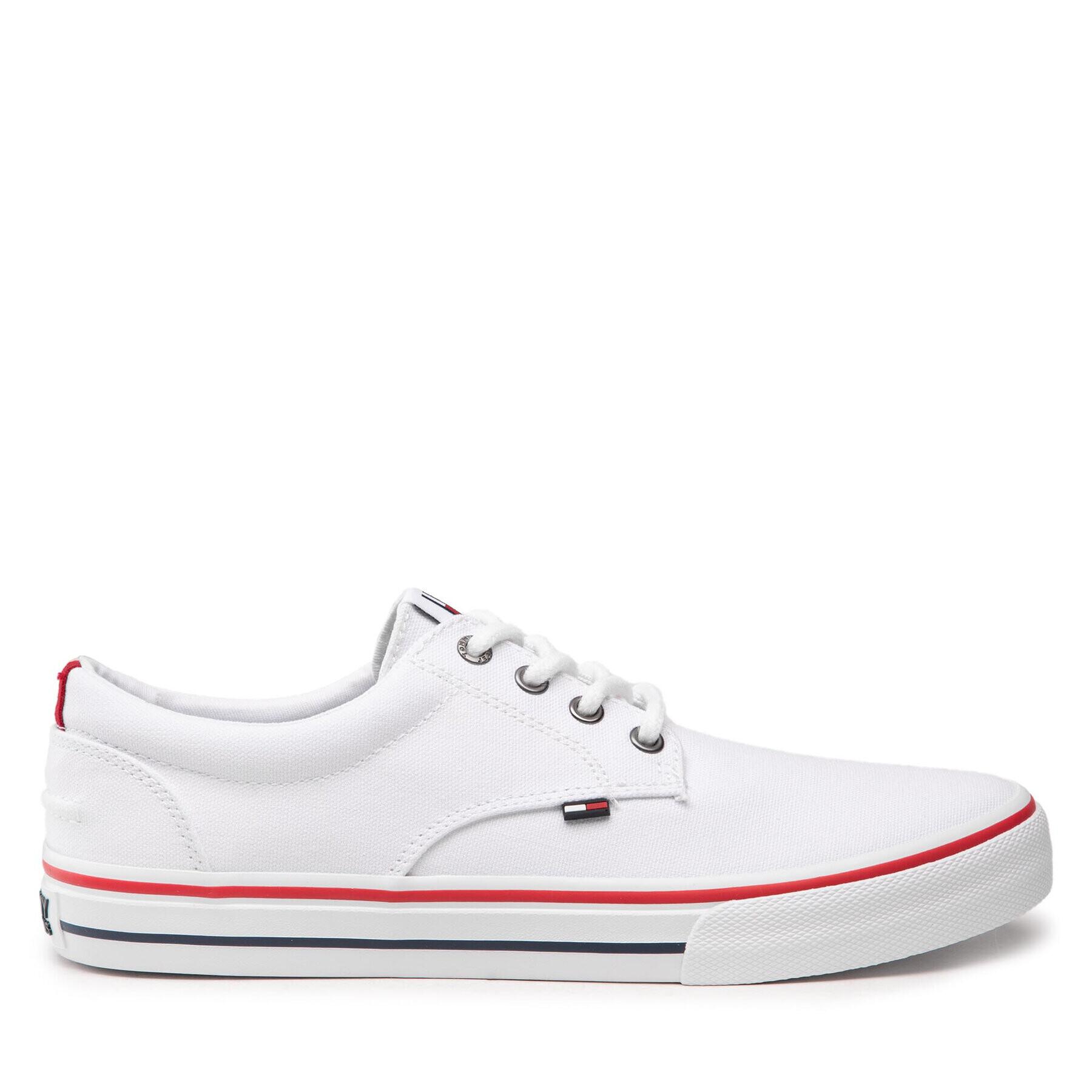 Tommy Jeans Tenisky Textile Sneaker EM0EM00001 Bílá - Pepit.cz