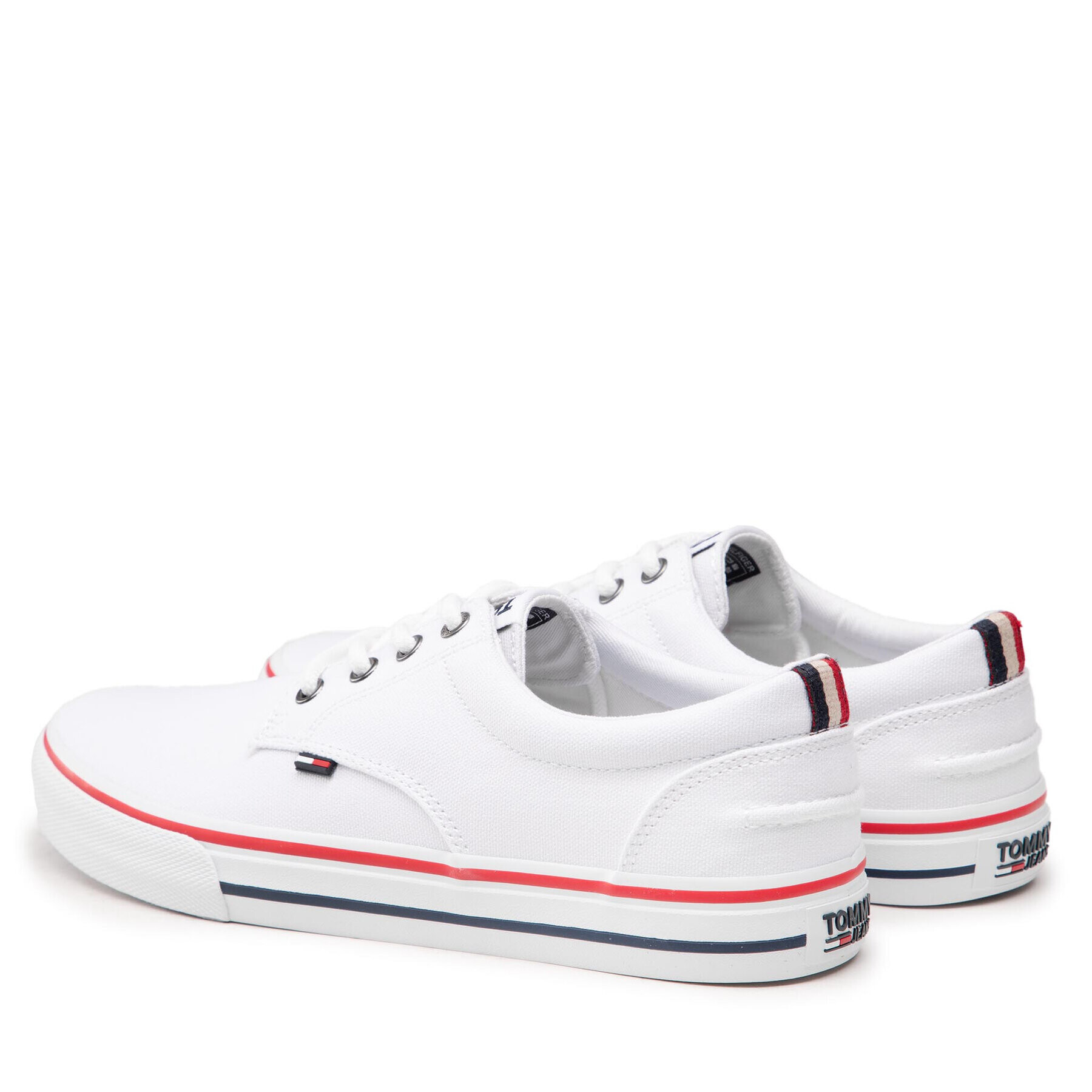 Tommy Jeans Tenisky Textile Sneaker EM0EM00001 Bílá - Pepit.cz