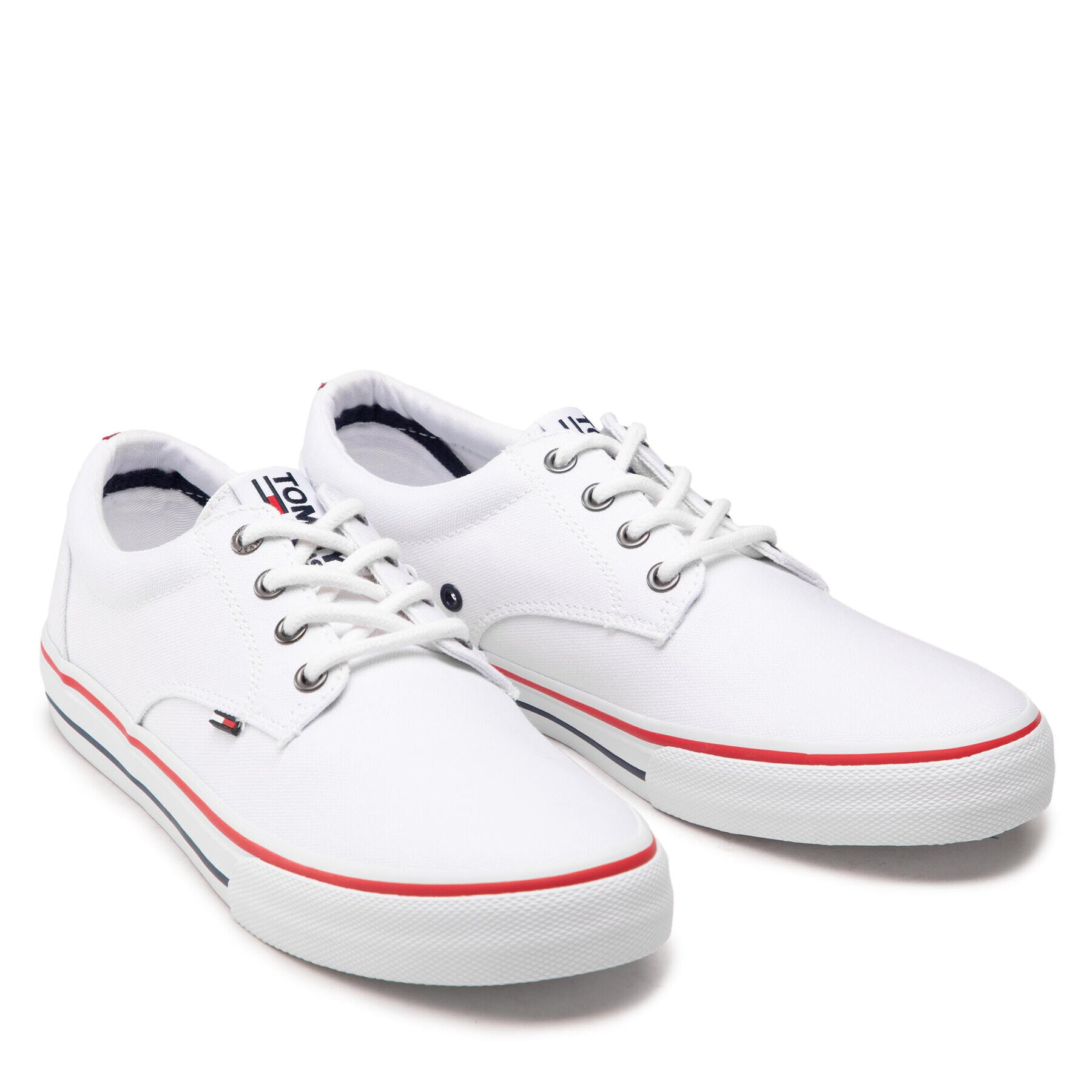 Tommy Jeans Tenisky Textile Sneaker EM0EM00001 Bílá - Pepit.cz