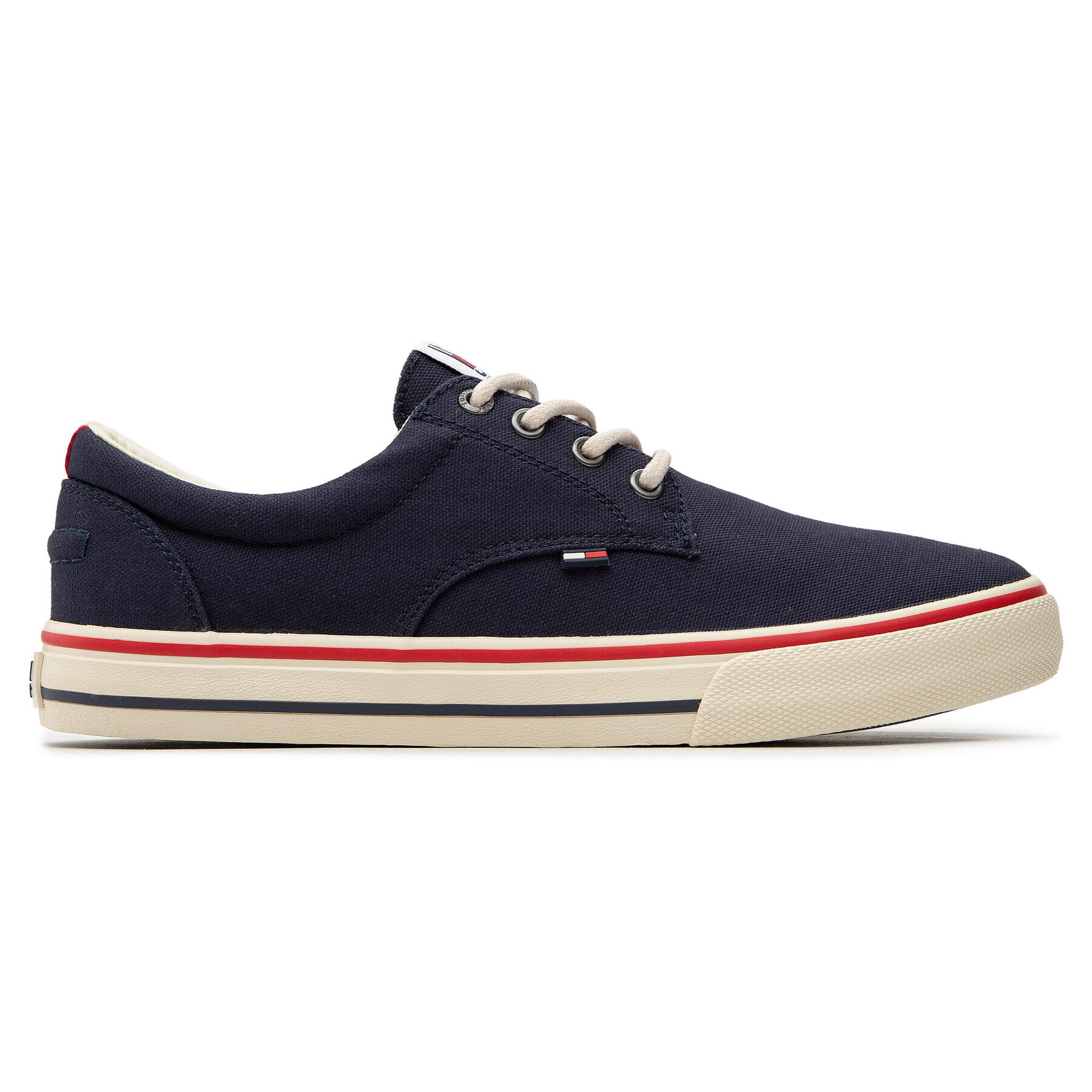 Tommy Jeans Tenisky Textile Sneaker EM0EM00001 Tmavomodrá - Pepit.cz