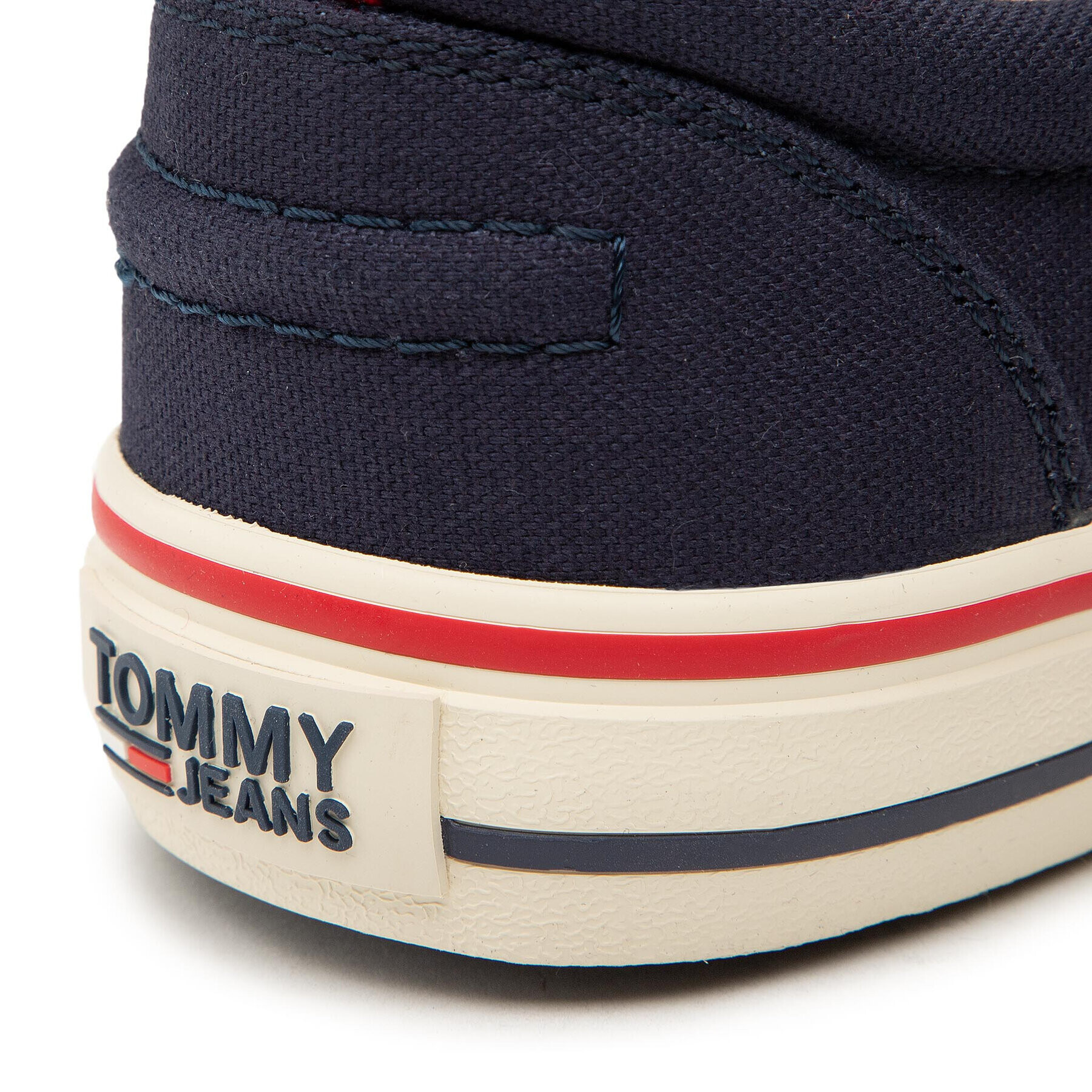 Tommy Jeans Tenisky Textile Sneaker EM0EM00001 Tmavomodrá - Pepit.cz