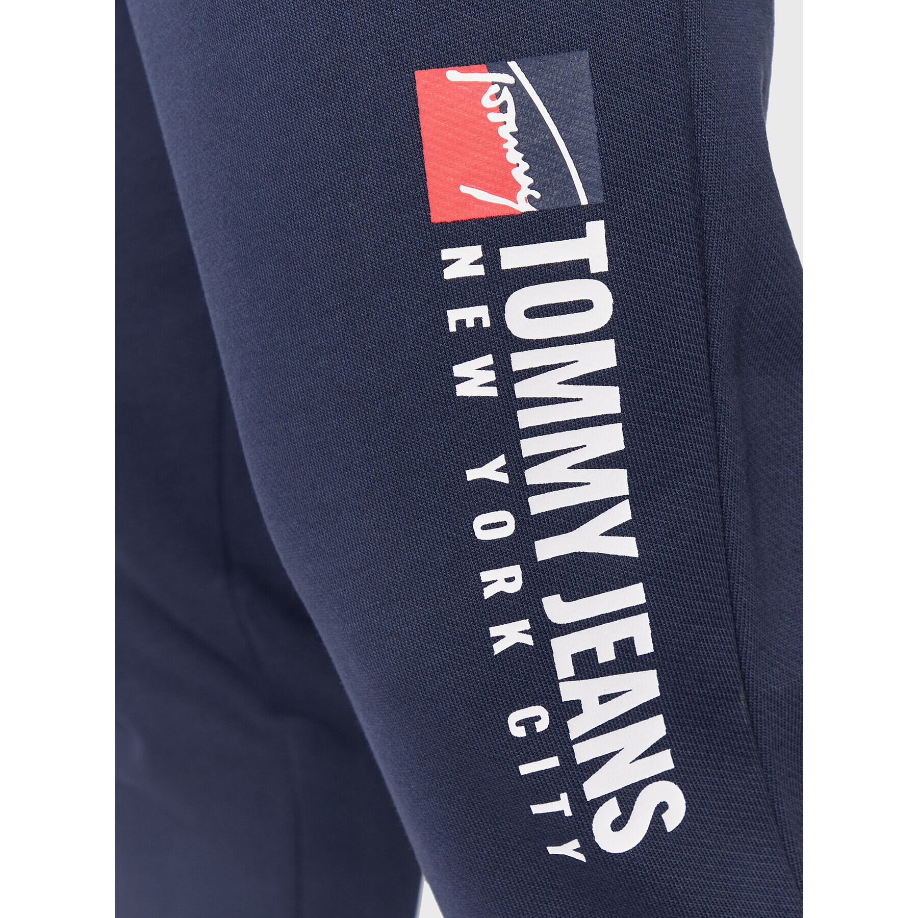 Tommy Jeans Teplákové kalhoty Entry Athletics DM0DM14273 Tmavomodrá Regular Fit - Pepit.cz