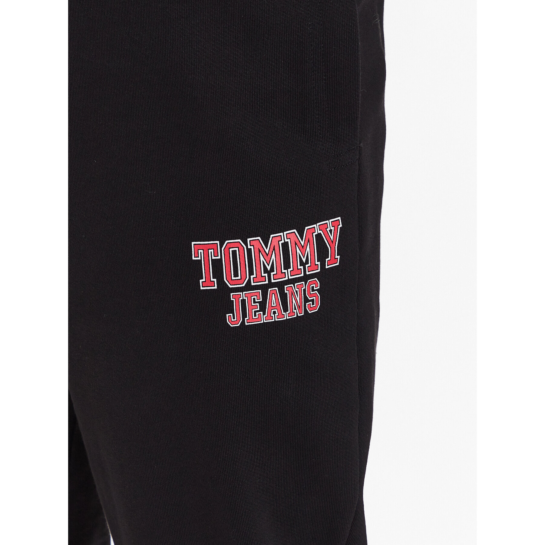 Tommy Jeans Teplákové kalhoty Graphic DM0DM16337 Černá Regular Fit - Pepit.cz