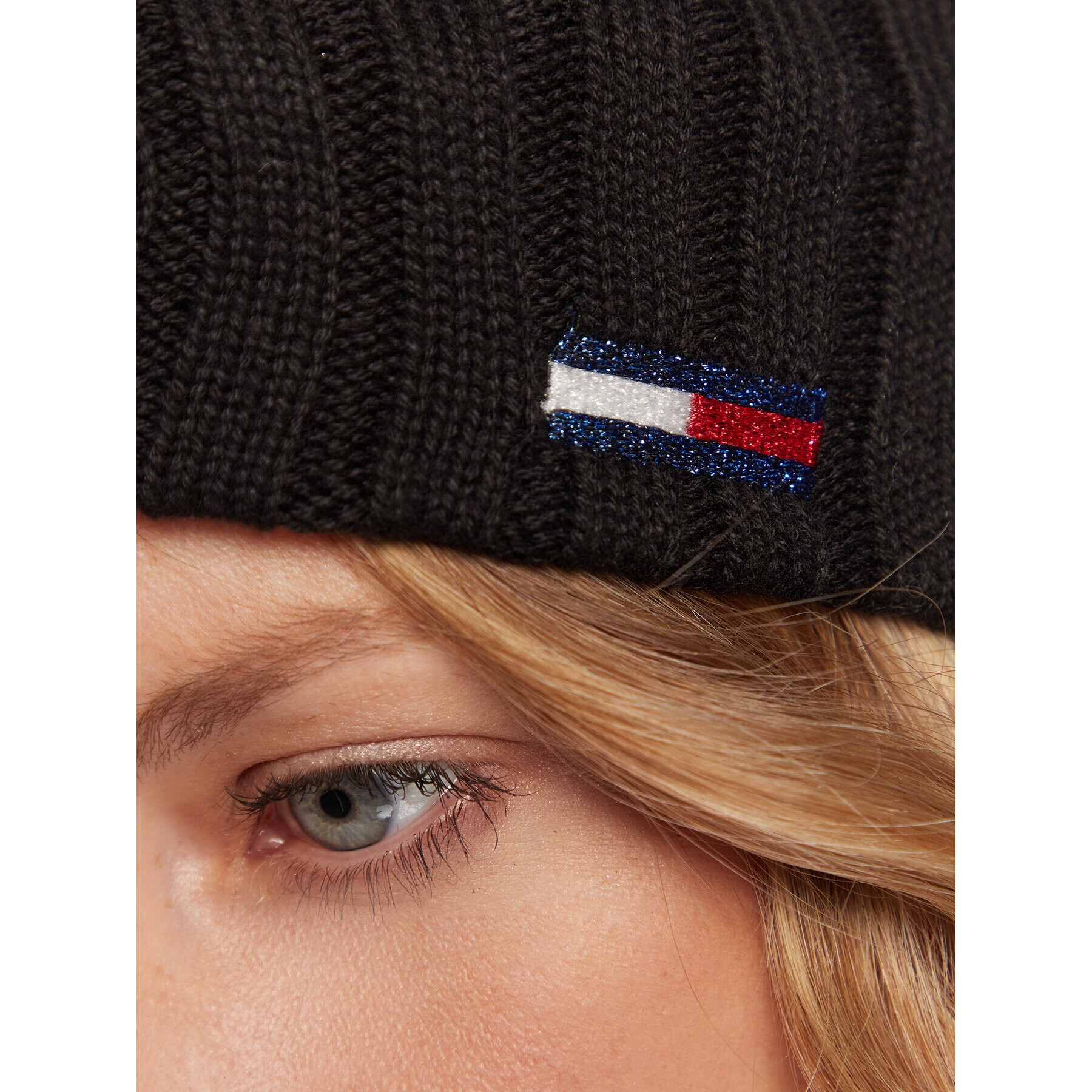 Tommy Jeans Textilní čelenka AW0AW12629 Černá - Pepit.cz