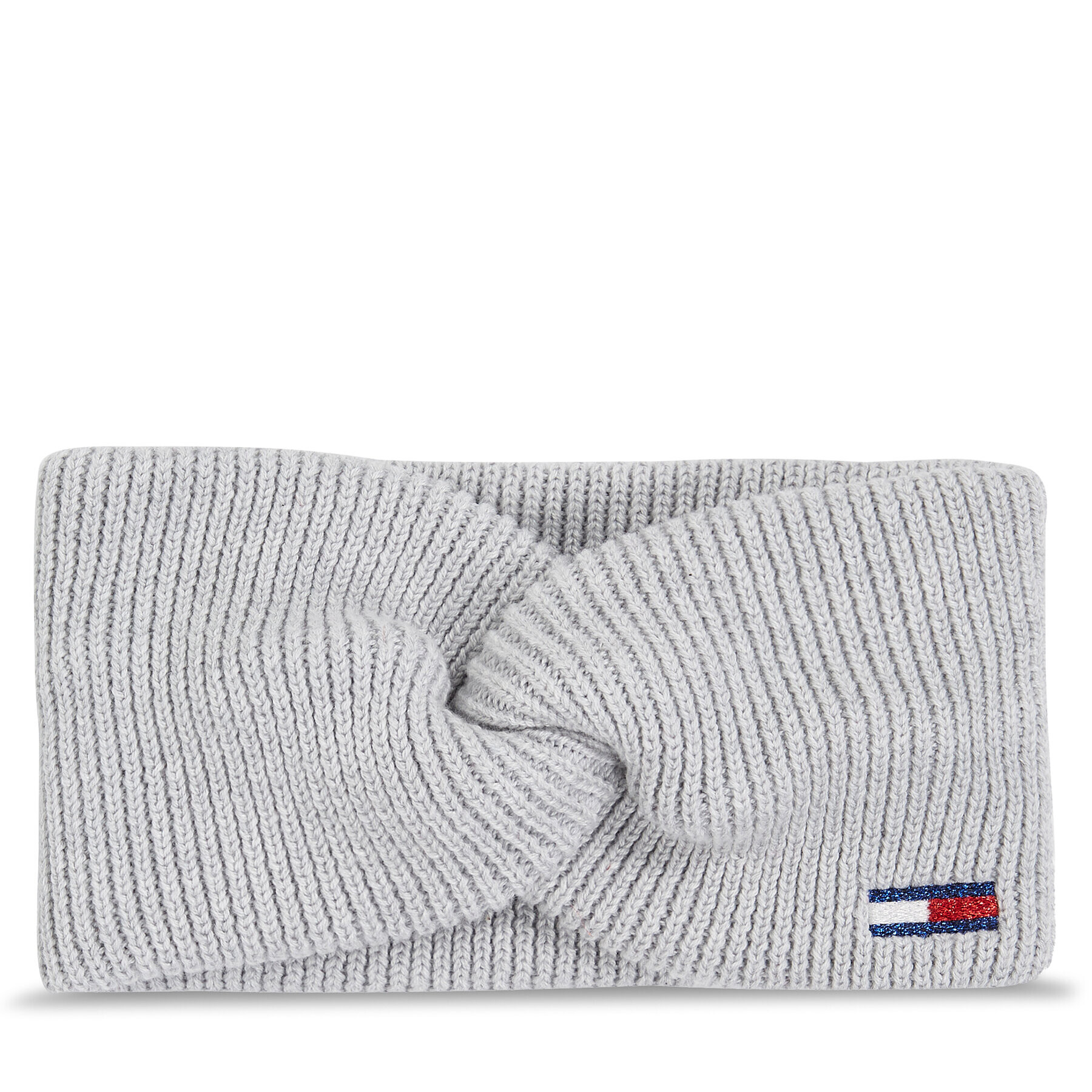 Tommy Jeans Textilní čelenka Tjw Flag Headband AW0AW15475 Šedá - Pepit.cz