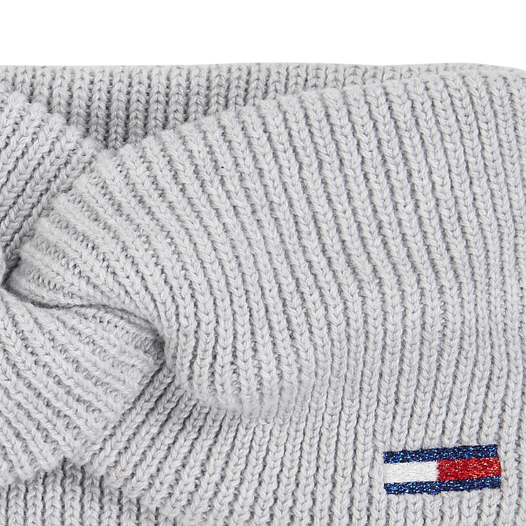 Tommy Jeans Textilní čelenka Tjw Flag Headband AW0AW15475 Šedá - Pepit.cz