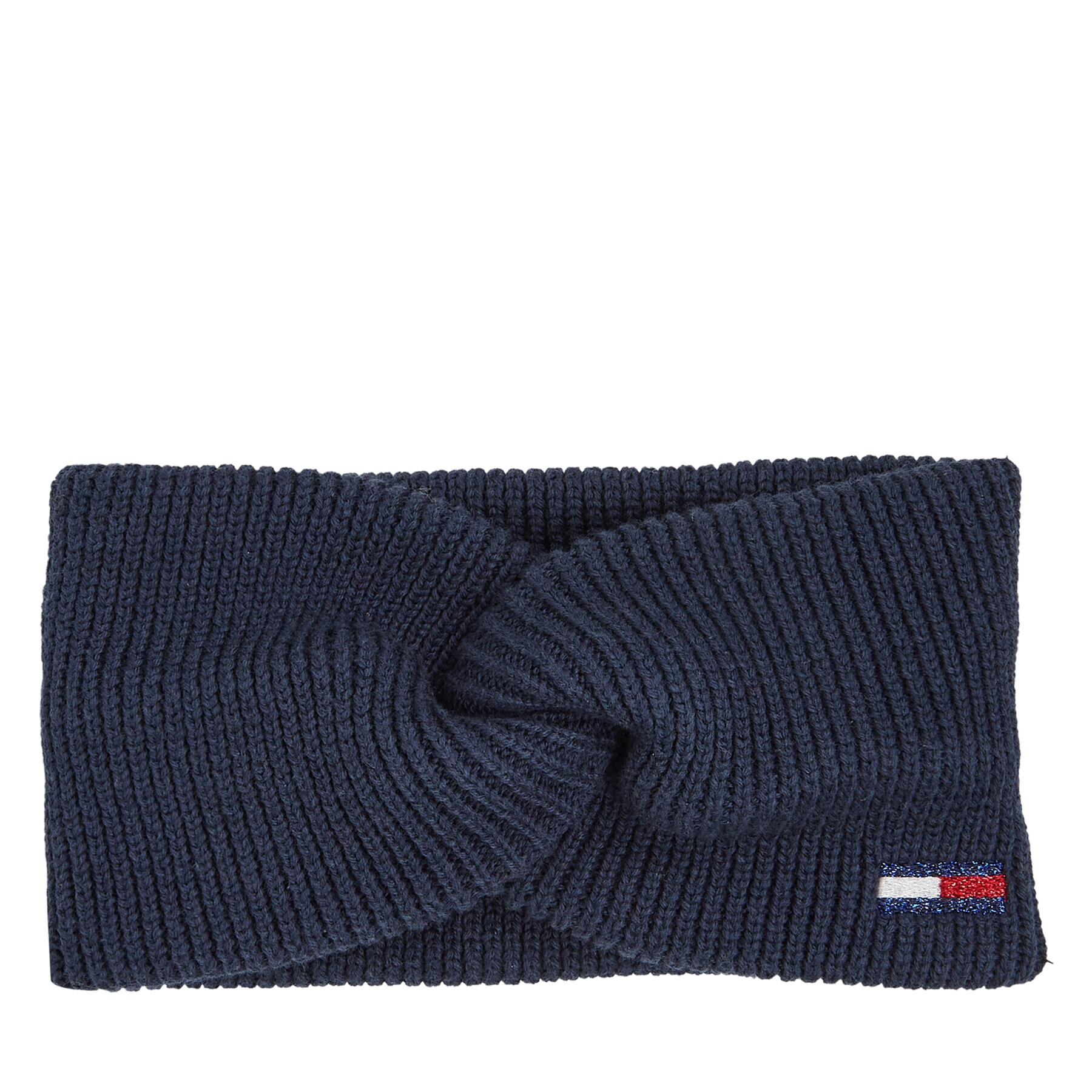 Tommy Jeans Textilní čelenka Tjw Flag Headband AW0AW15475 Tmavomodrá - Pepit.cz