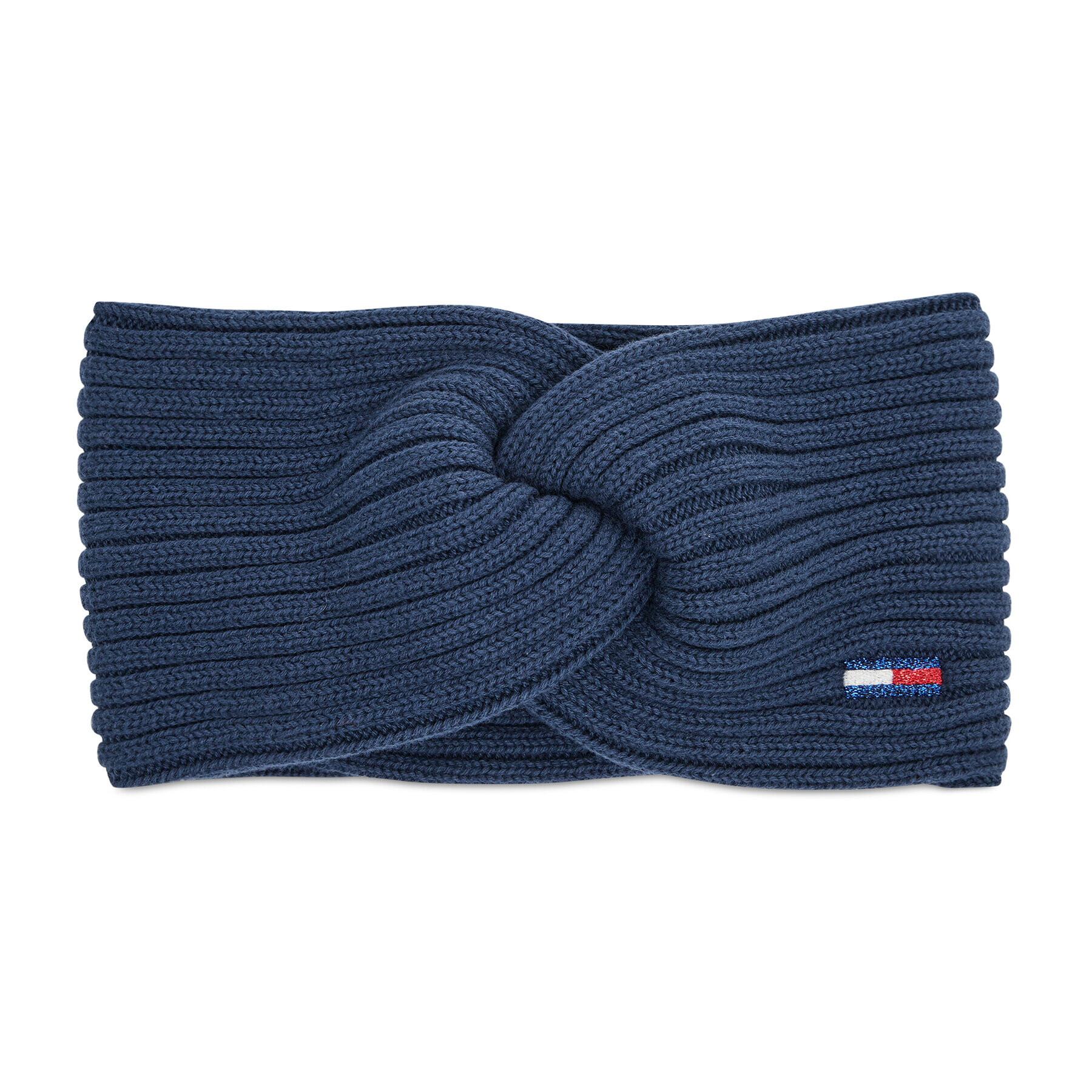 Tommy Jeans Textilní čelenka Twj Ess Flag Headband AW0AW10706 Tmavomodrá - Pepit.cz