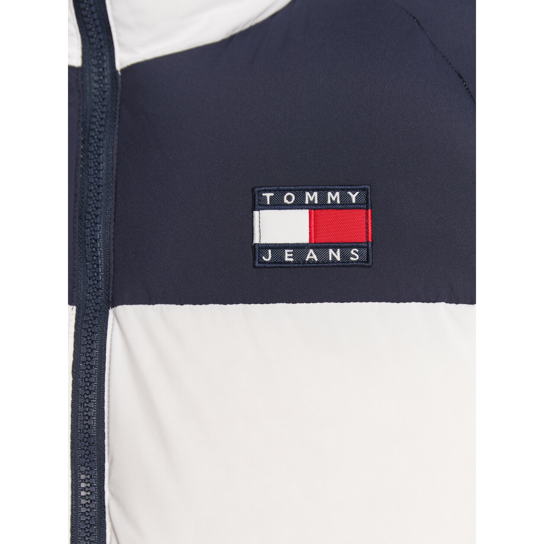 Tommy Jeans Vatovaná bunda Authentic Serif DM0DM14400 Tmavomodrá Regular Fit - Pepit.cz