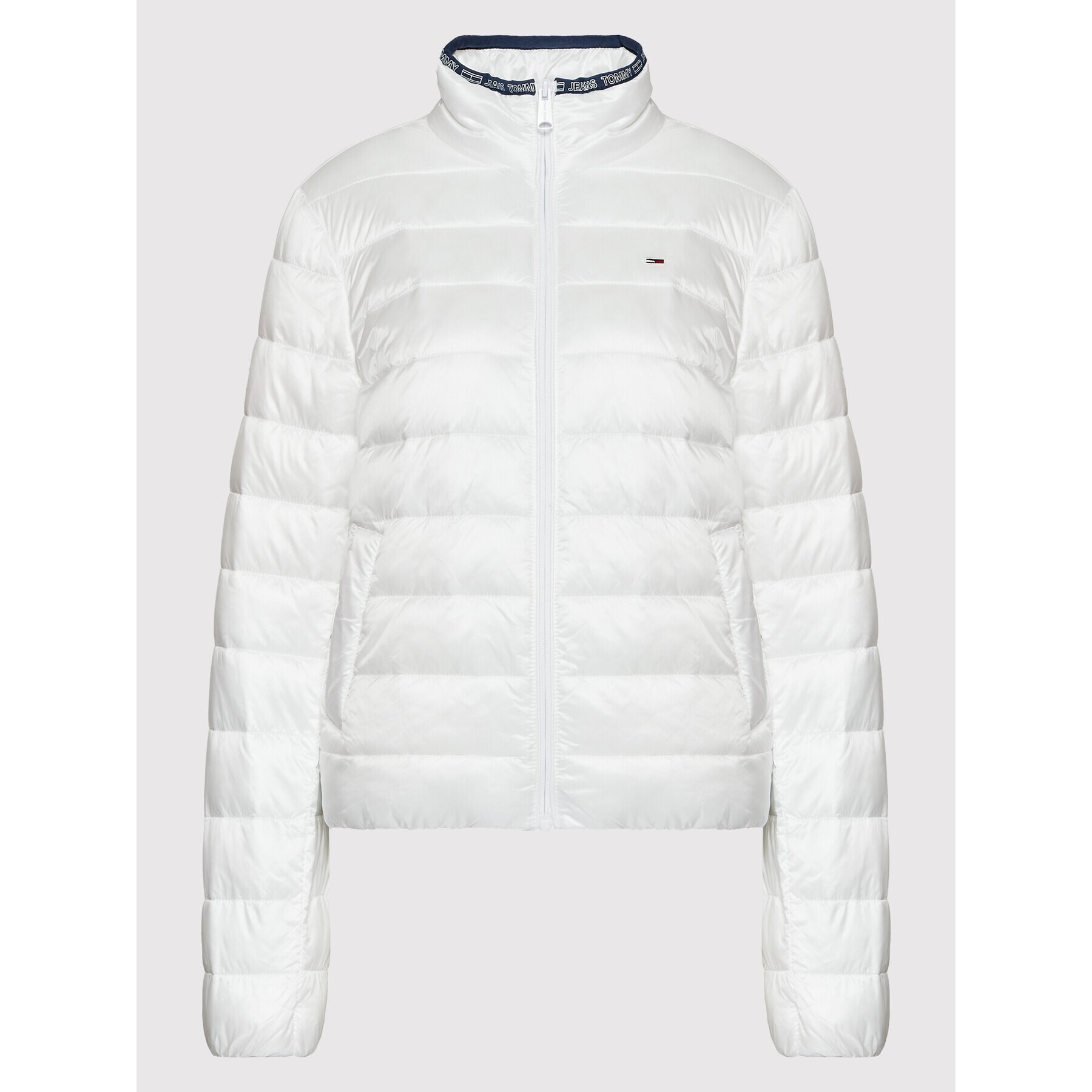 Tommy Jeans Vatovaná bunda Quilted DW0DW12930 Bílá Regular Fit - Pepit.cz