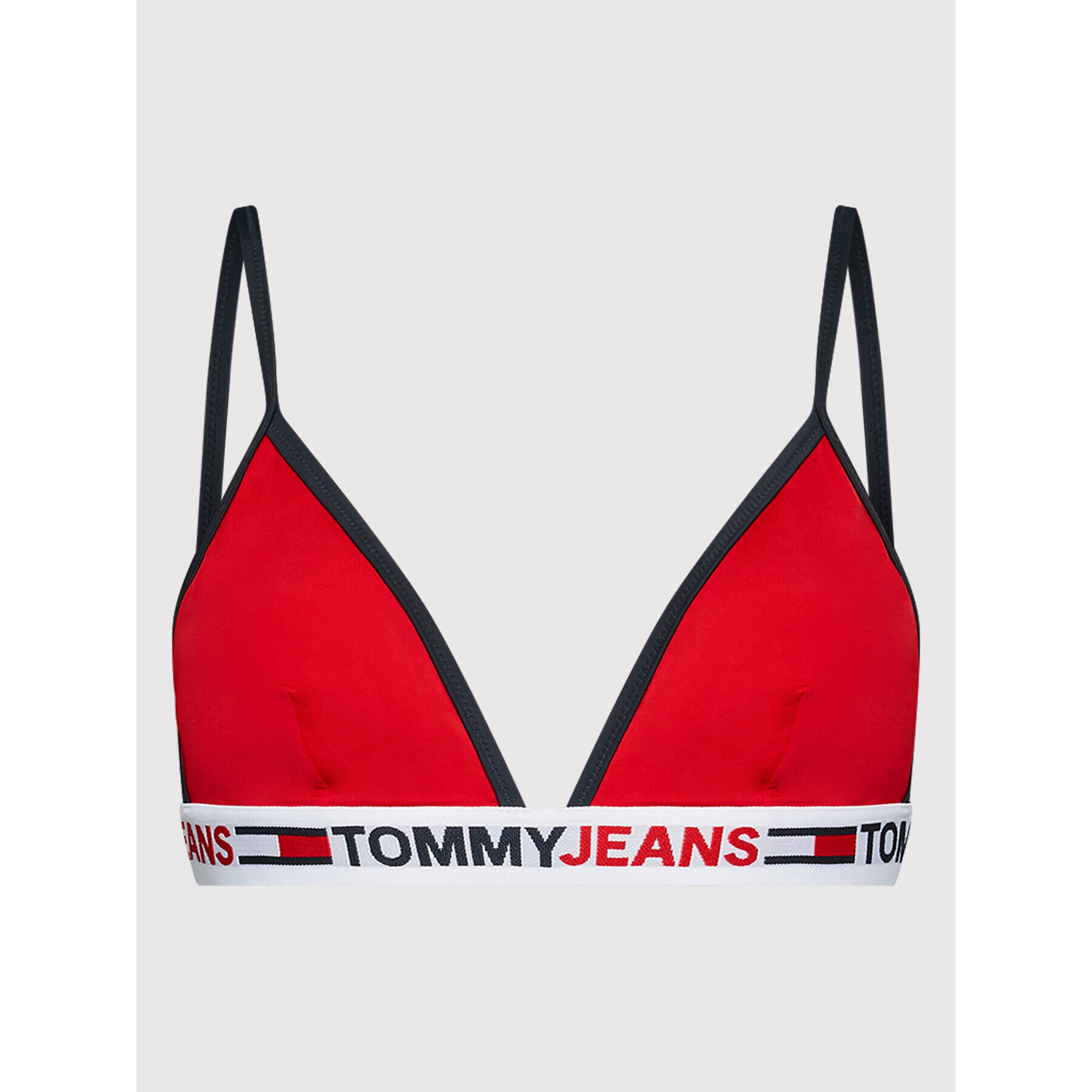 Tommy Jeans Vrchní část bikin UW0UW03351 Červená - Pepit.cz