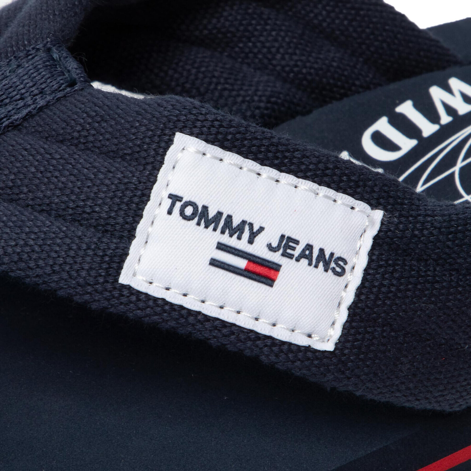 Tommy Jeans Žabky Beach Sandal EM0EM01002 Tmavomodrá - Pepit.cz