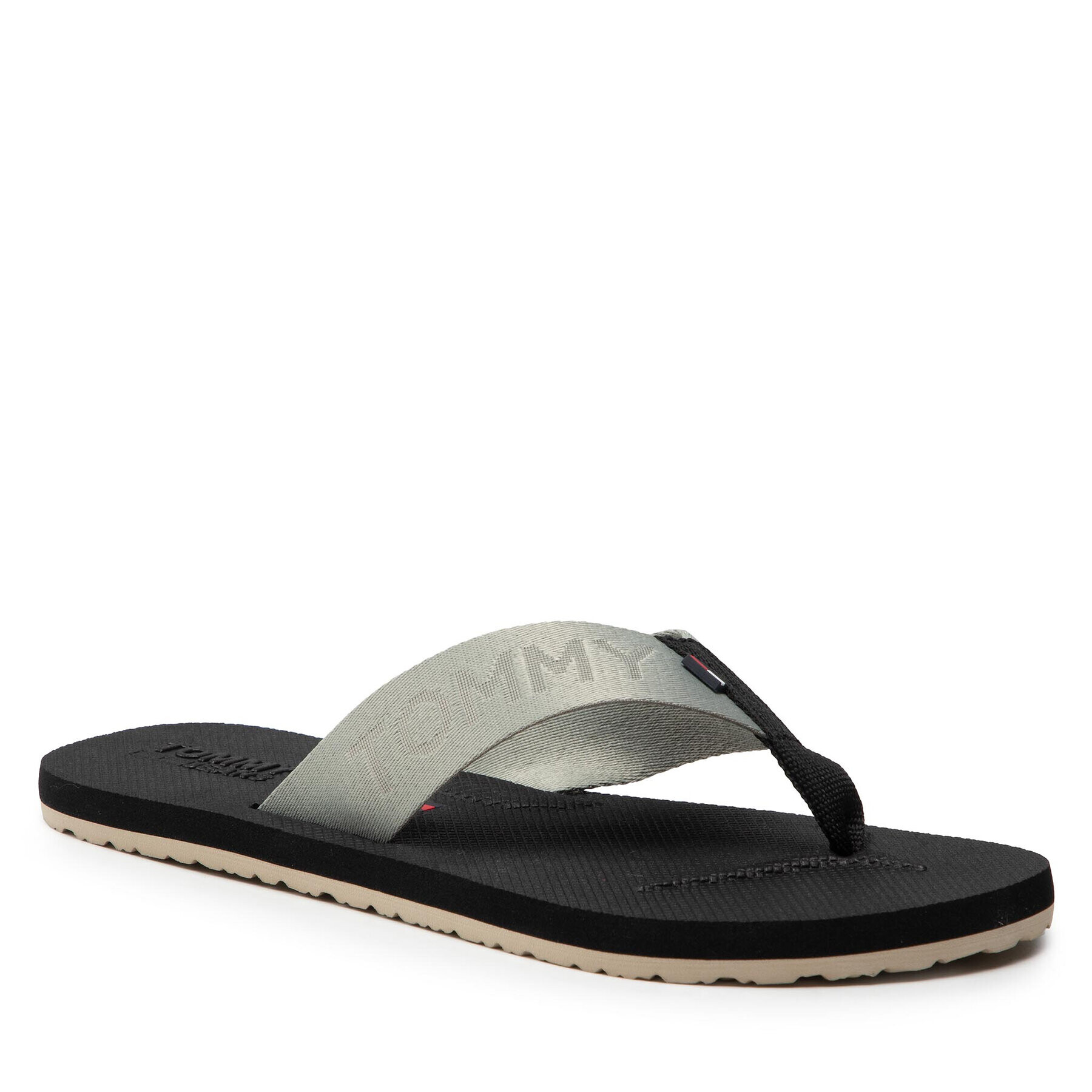 Tommy Jeans Žabky Comfort Footbed Beach Sandal EM0EM01001 Šedá - Pepit.cz