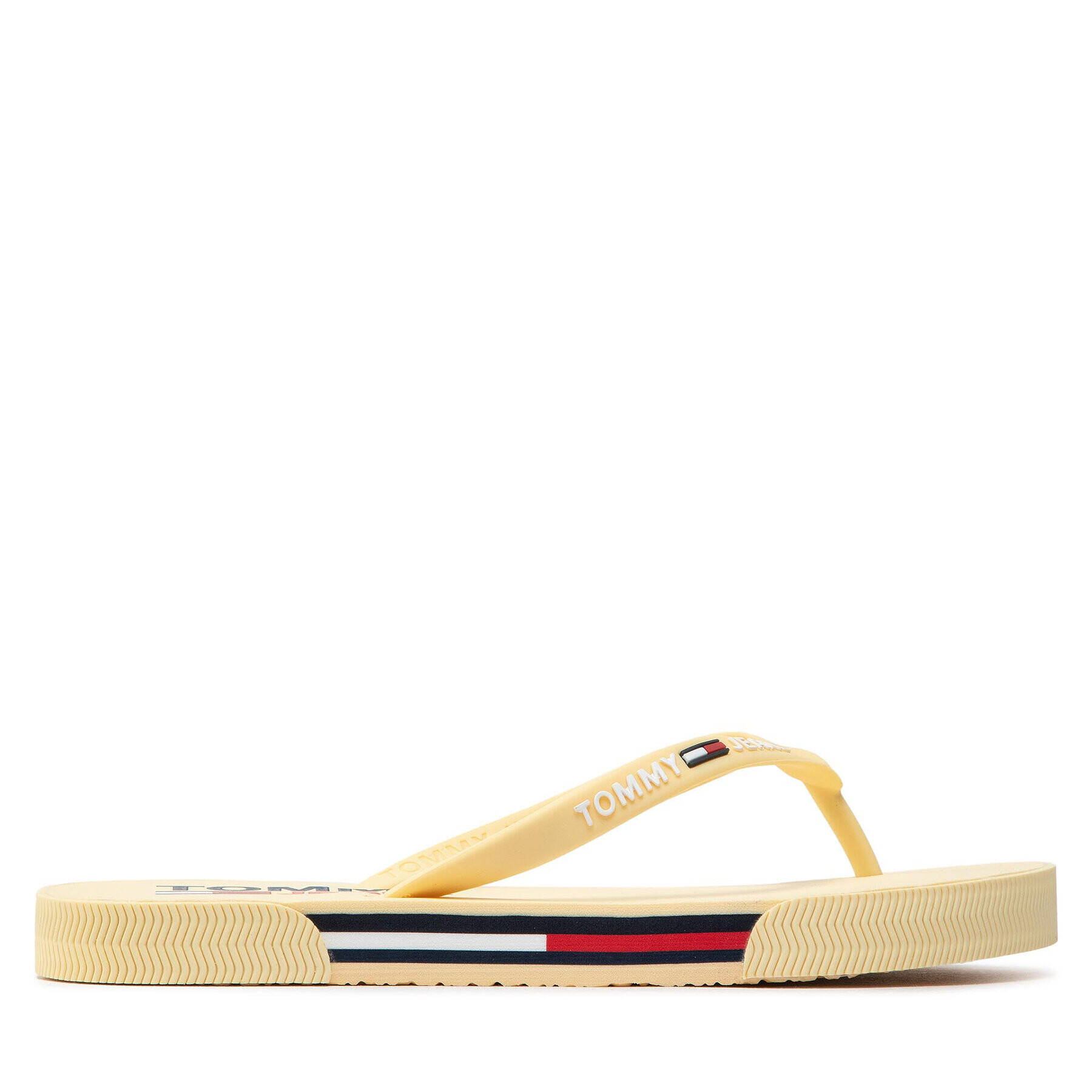 Tommy Jeans Žabky Flag Tommy Jeanns Beach Sandal EN0EN01855 Žlutá - Pepit.cz