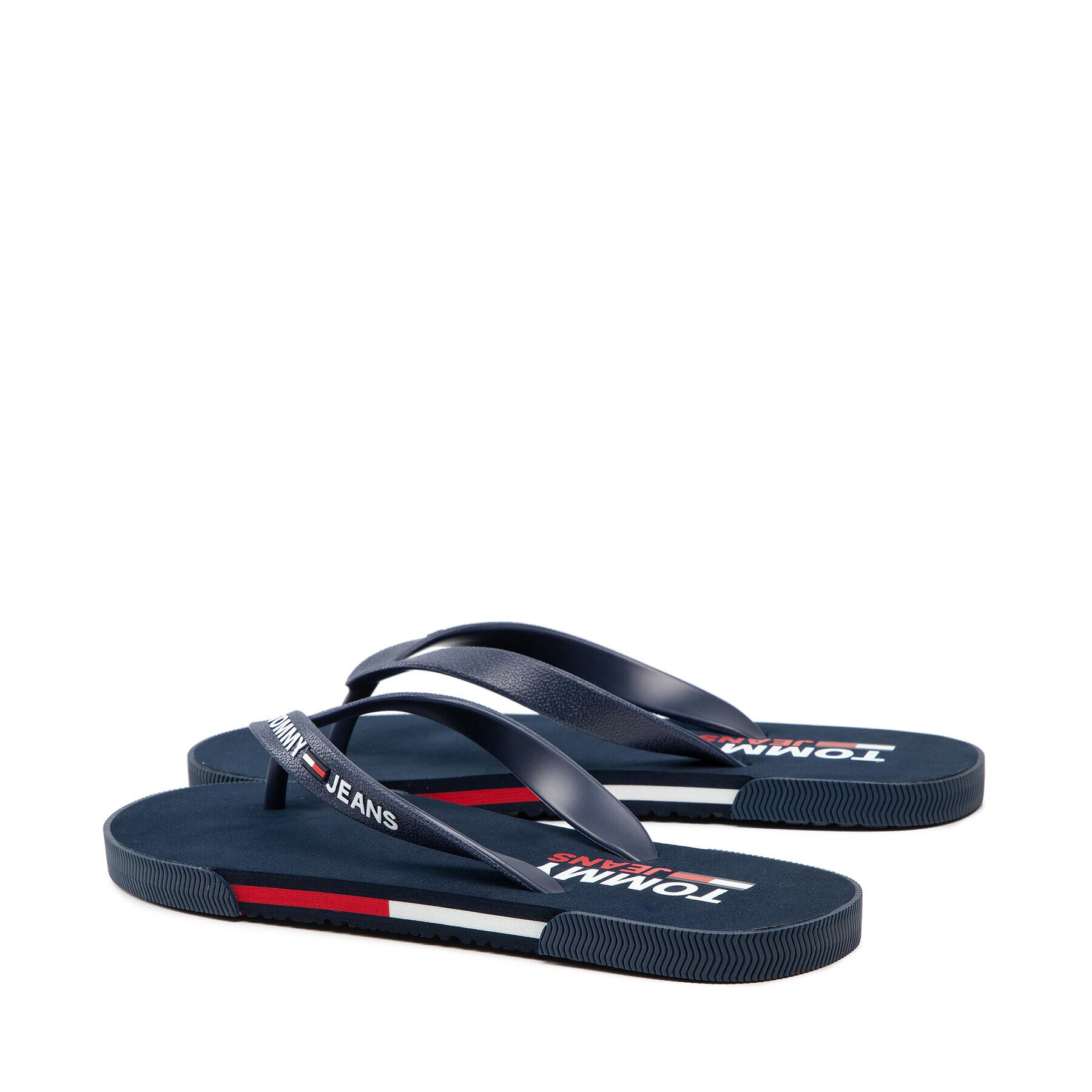 Tommy Jeans Žabky Men Beach Sandal EM0EM00731 Tmavomodrá - Pepit.cz