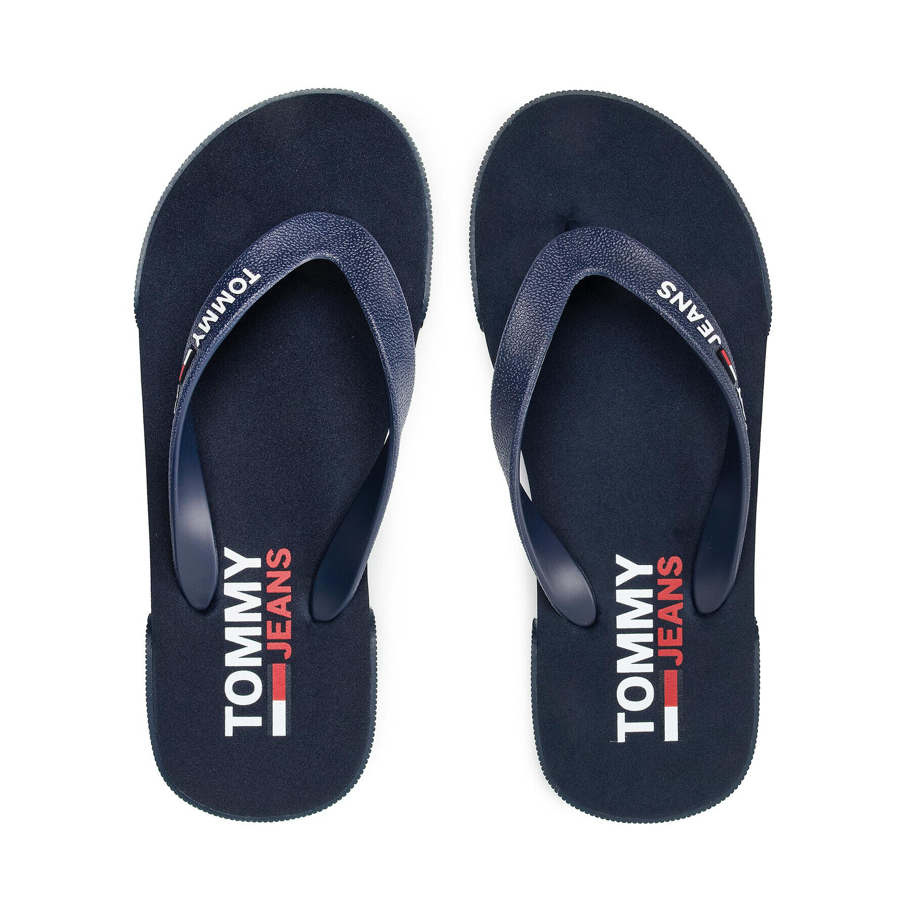 Tommy Jeans Žabky Men Beach Sandal EM0EM00731 Tmavomodrá - Pepit.cz