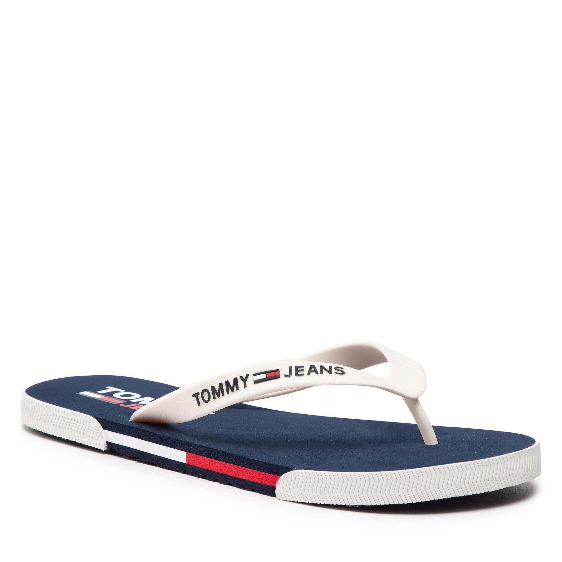 Tommy Jeans Žabky Mens Flag Beach Sandal EM0EM01032 Bílá - Pepit.cz