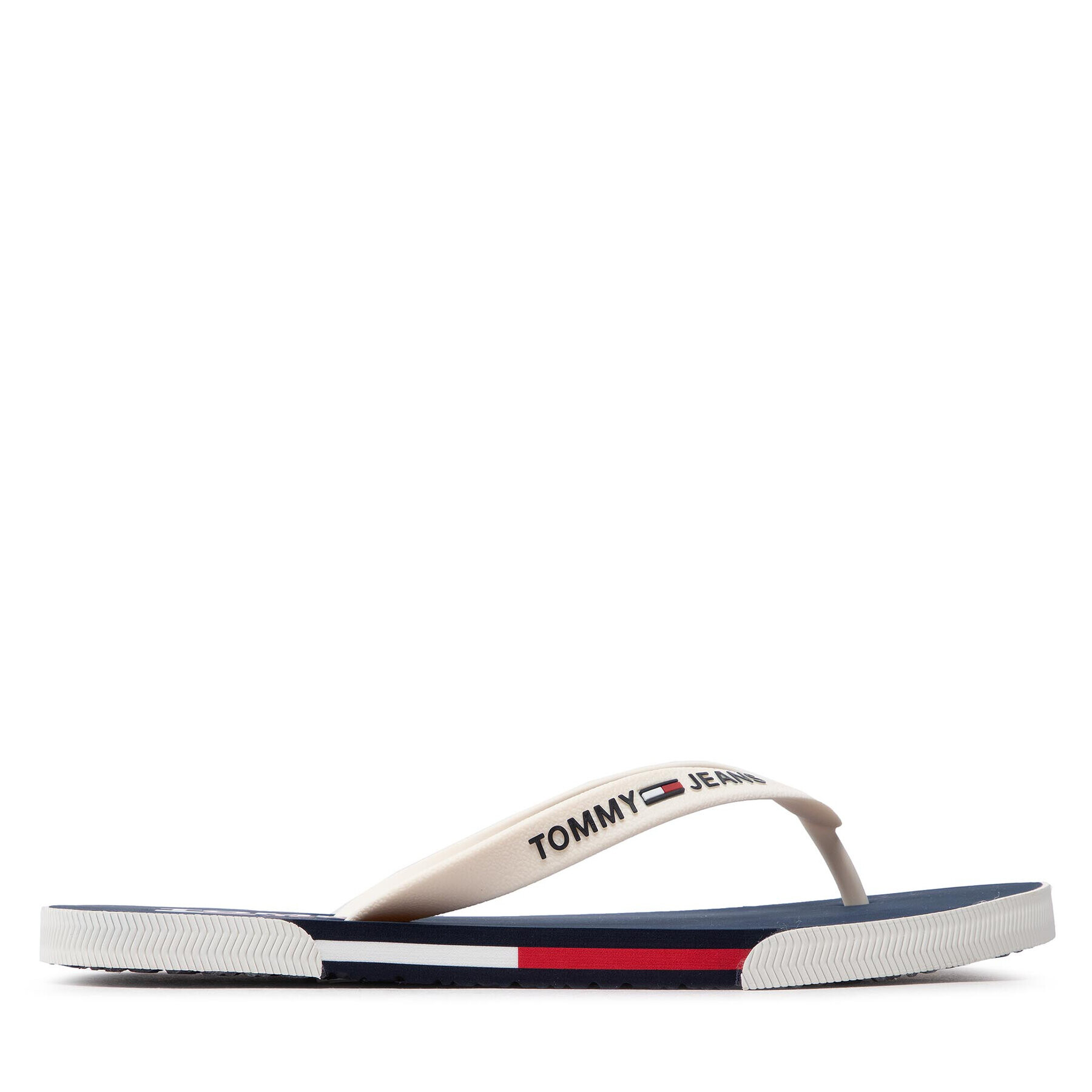 Tommy Jeans Žabky Mens Flag Beach Sandal EM0EM01032 Bílá - Pepit.cz