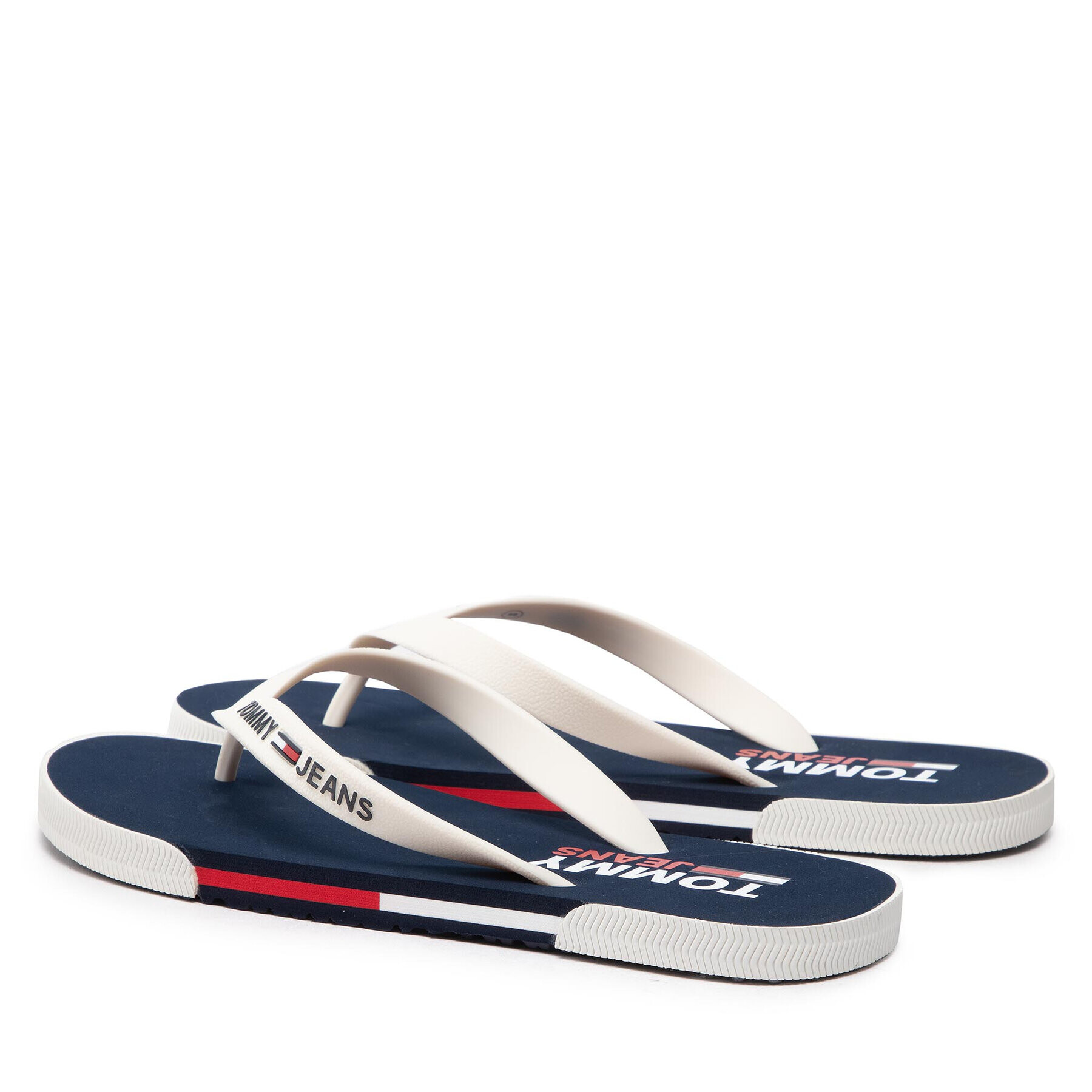 Tommy Jeans Žabky Mens Flag Beach Sandal EM0EM01032 Bílá - Pepit.cz