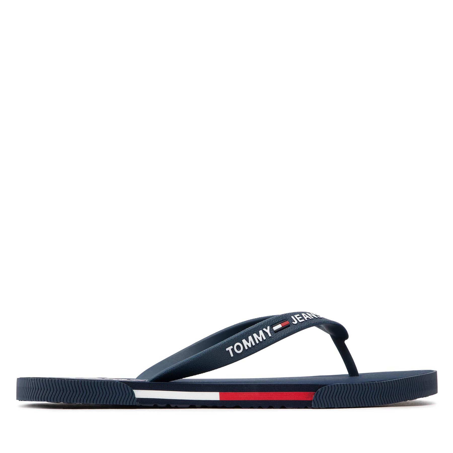 Tommy Jeans Žabky Mens Flag Beach Sandal EM0EM01032 Tmavomodrá - Pepit.cz