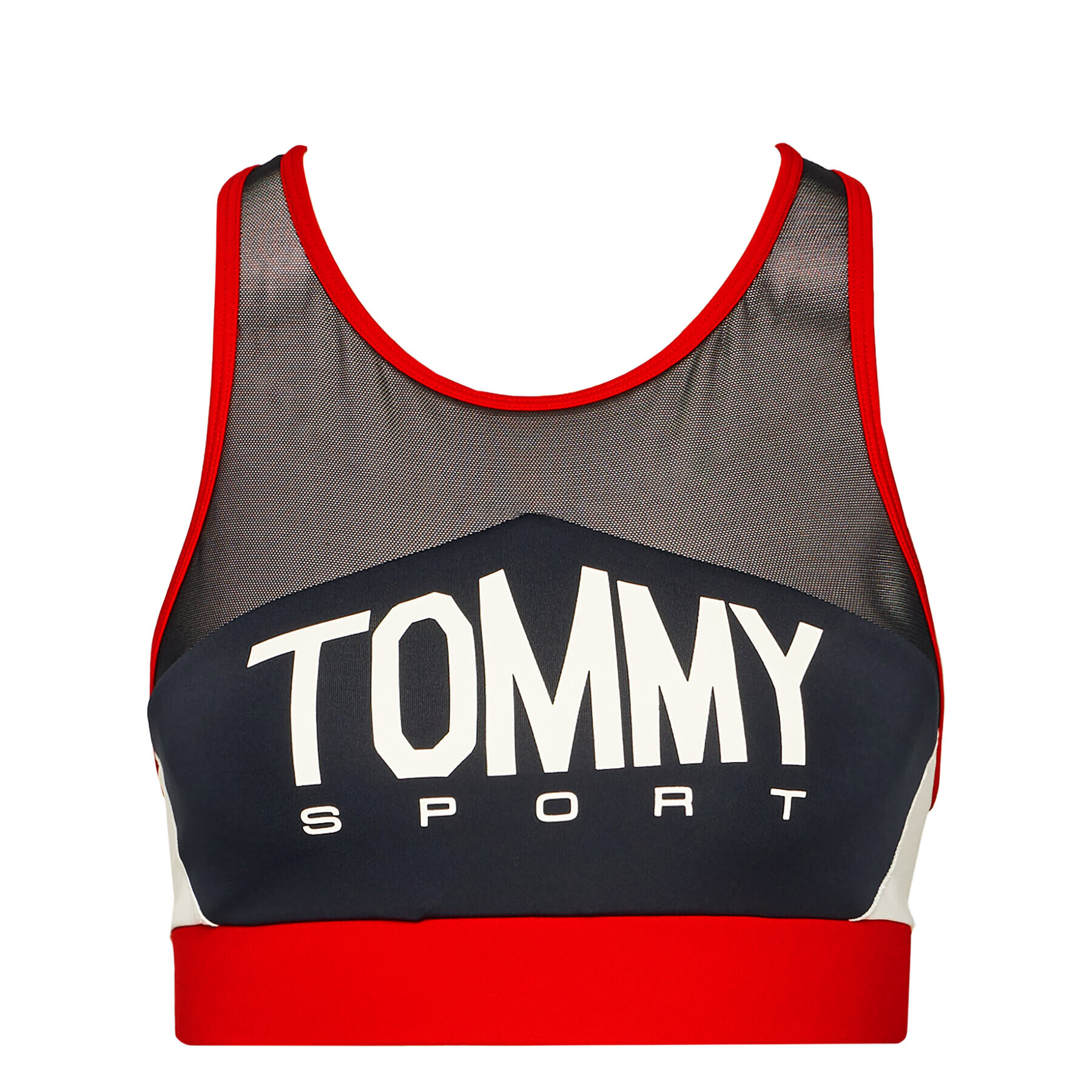 Tommy Sport Podprsenkový top S10S100663 Tmavomodrá - Pepit.cz