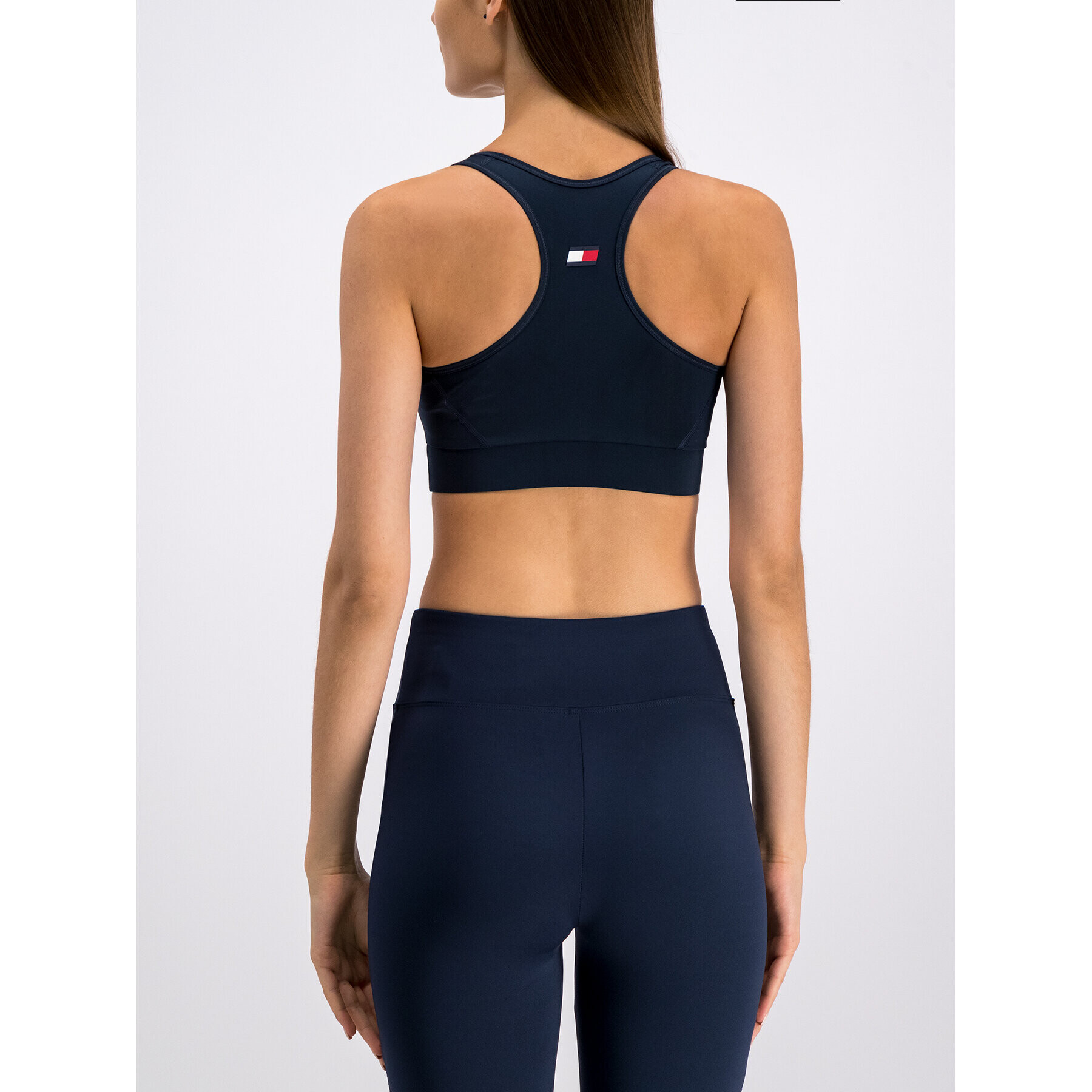 Tommy Sport Podprsenkový top Sports Bra Logo Medium S105100070 Tmavomodrá - Pepit.cz