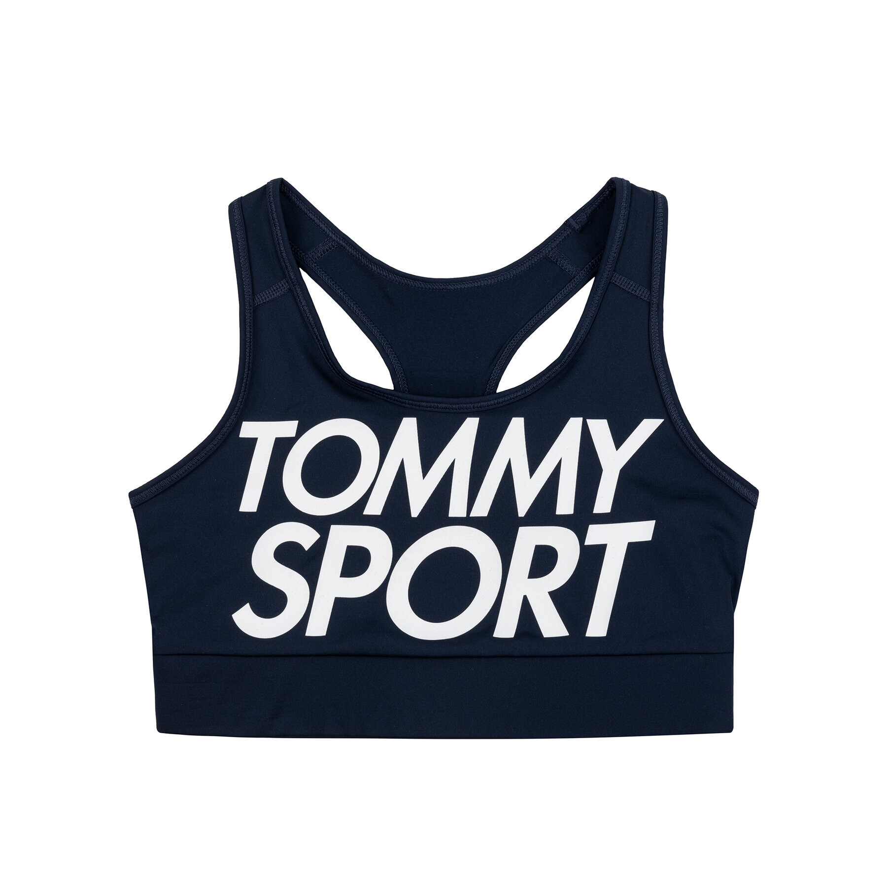 Tommy Sport Podprsenkový top Sports Bra Logo Medium S105100070 Tmavomodrá - Pepit.cz