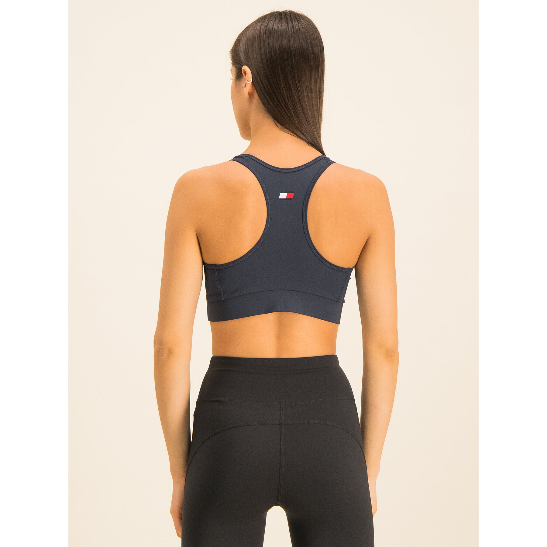 Tommy Sport Podprsenkový top Sports Bra Logo S10S100344 Tmavomodrá - Pepit.cz