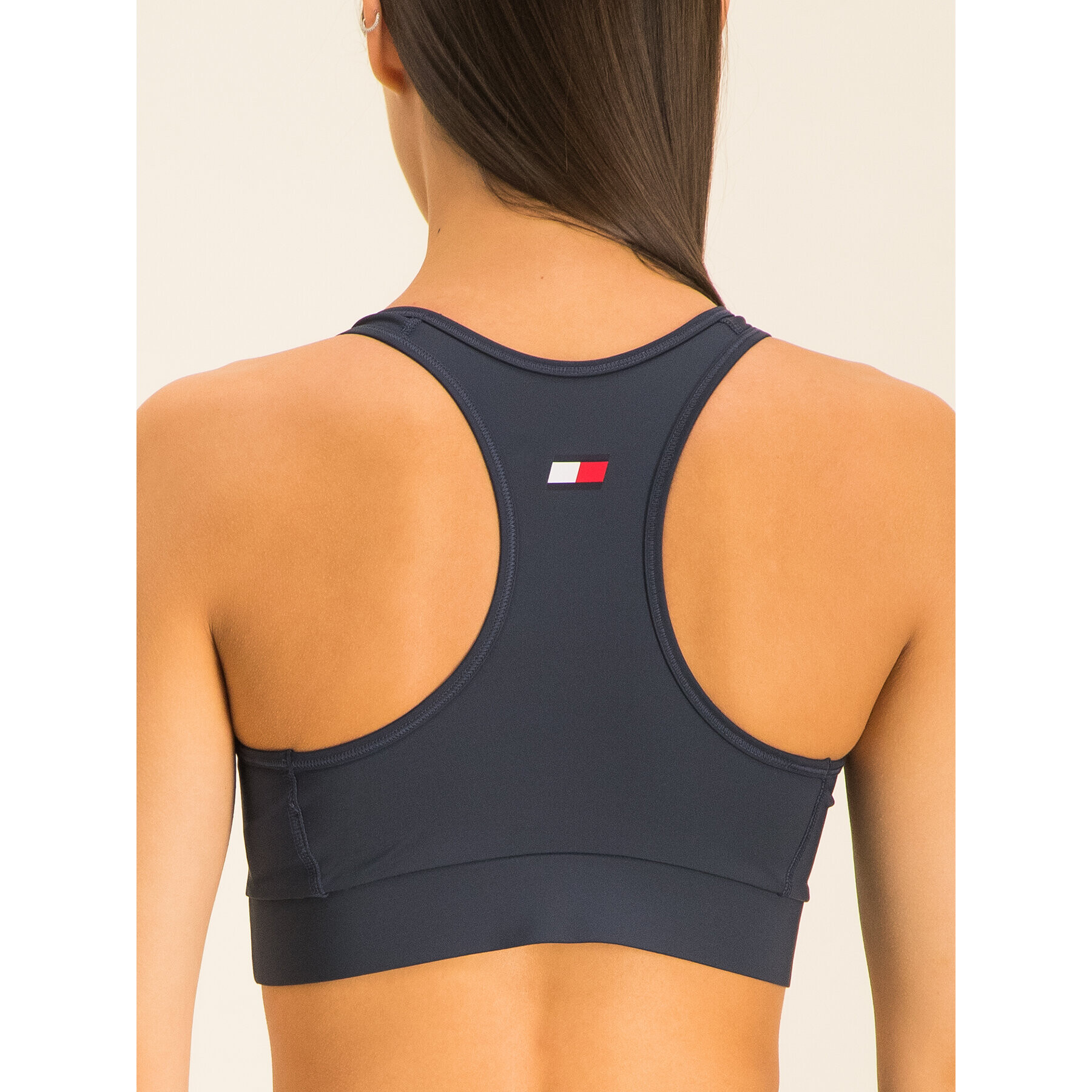 Tommy Sport Podprsenkový top Sports Bra Logo S10S100344 Tmavomodrá - Pepit.cz