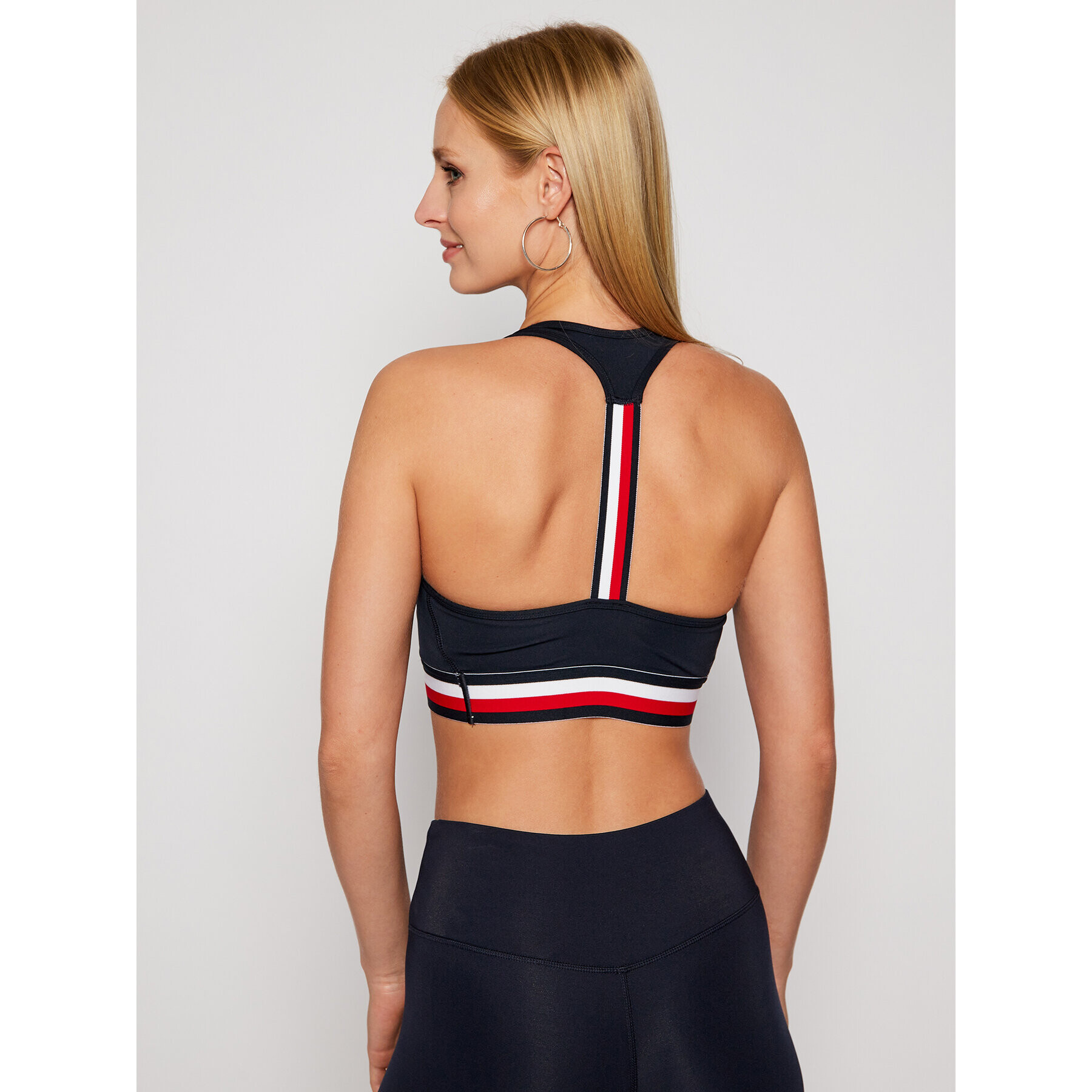 Tommy Sport Podprsenkový top Strappy S10S100645 Tmavomodrá - Pepit.cz