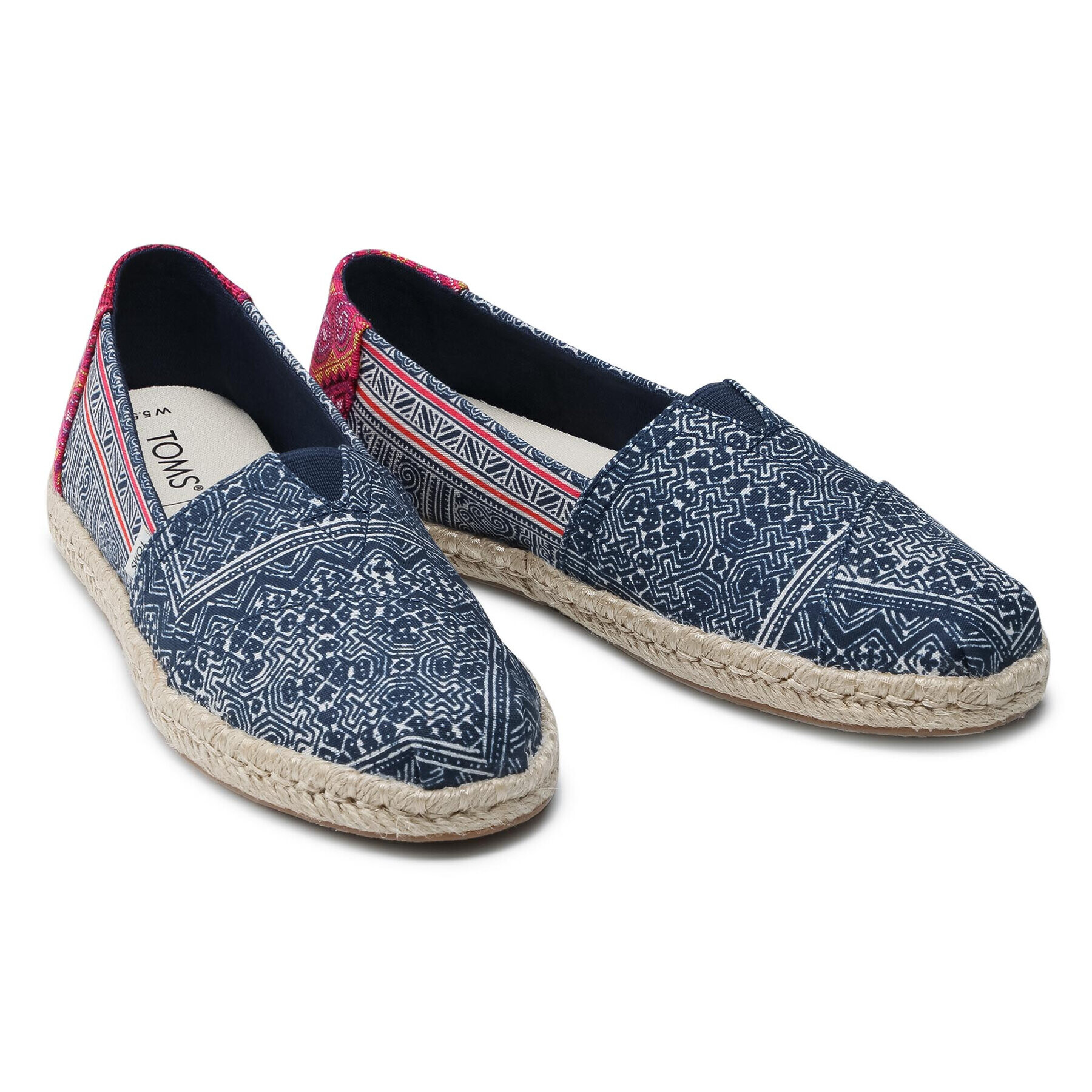 Toms Espadrilky Alpargata Rope 10016263 Tmavomodrá - Pepit.cz